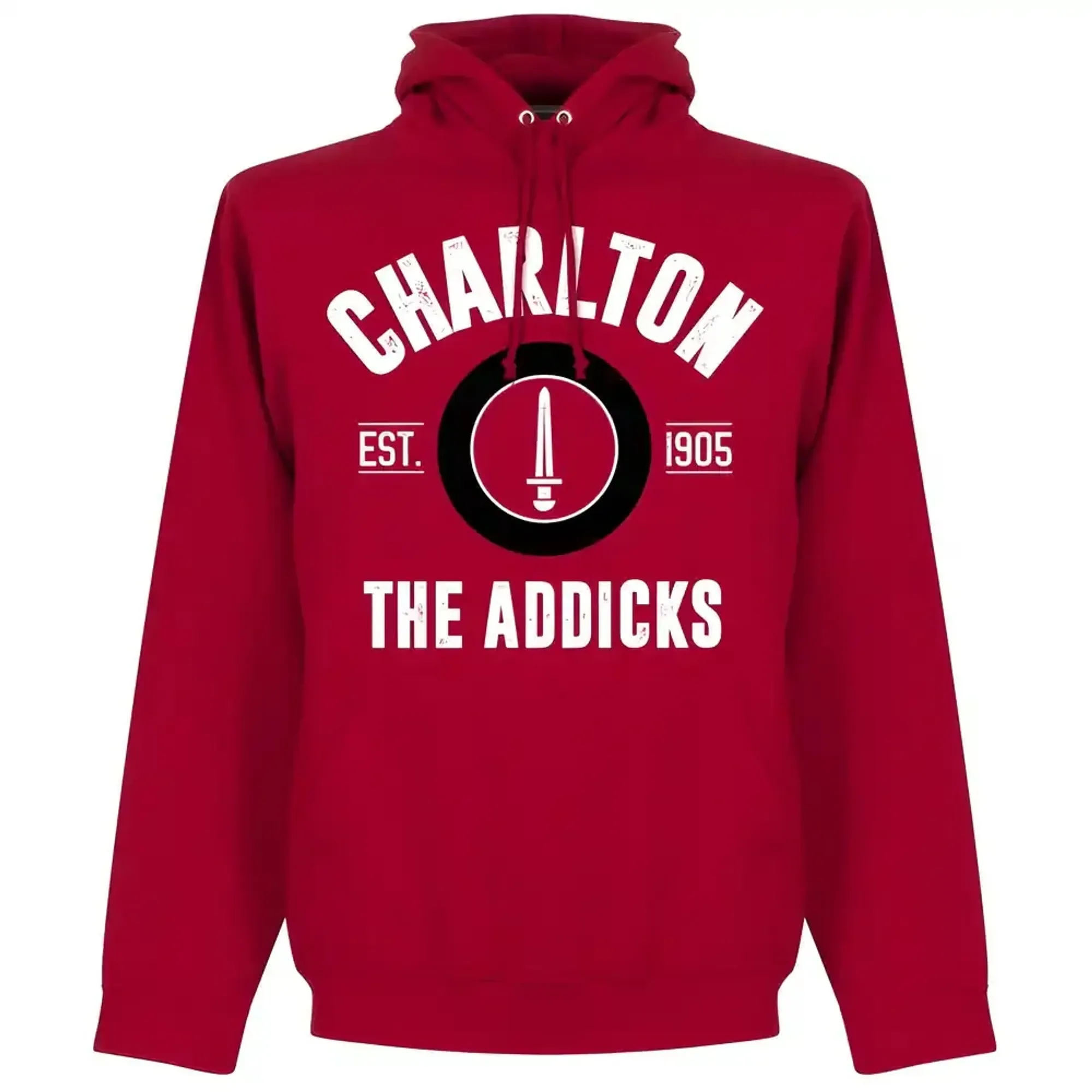 Charlton The Addicks Established Hoodie - Red