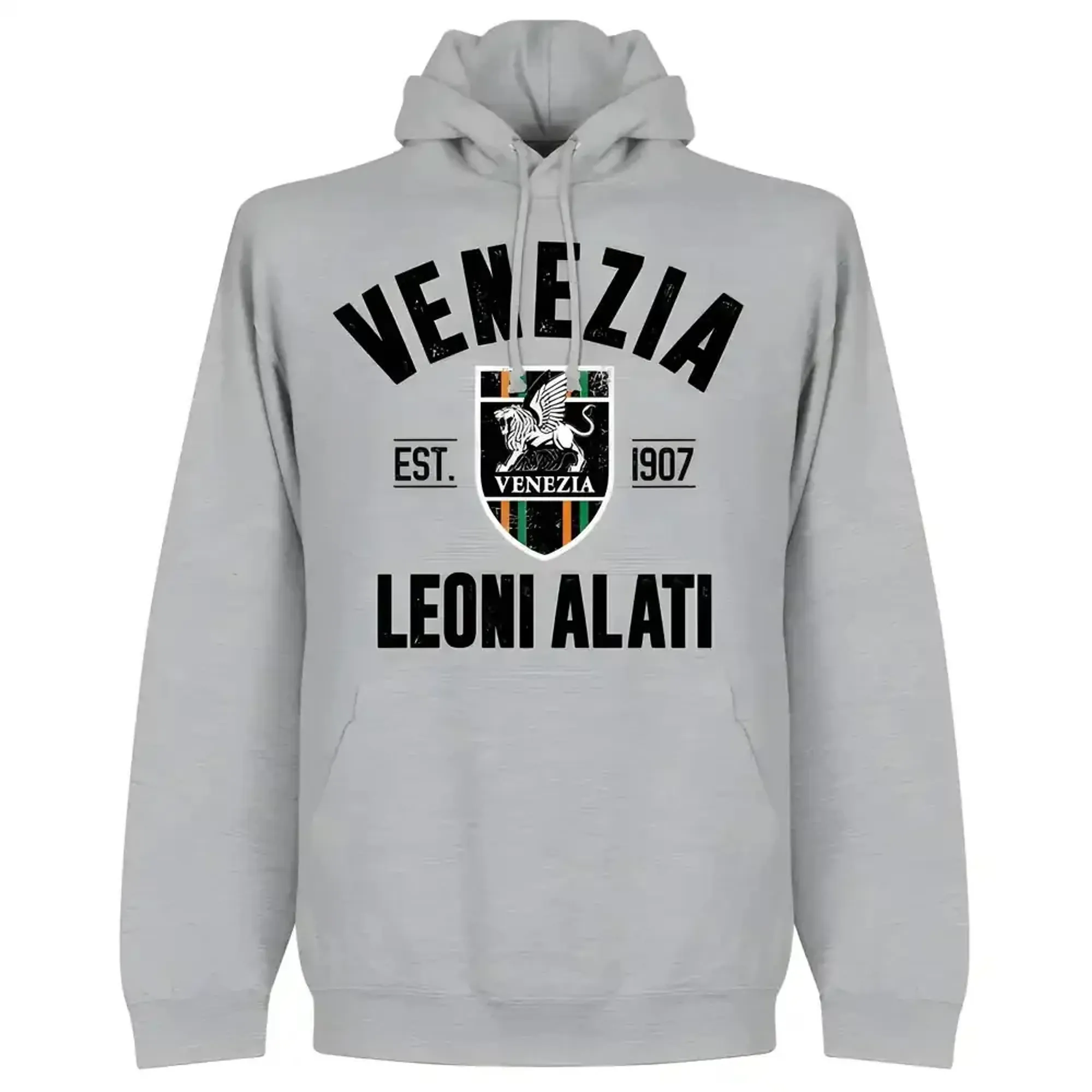 Venezia Established Hoodie - Grey Marl