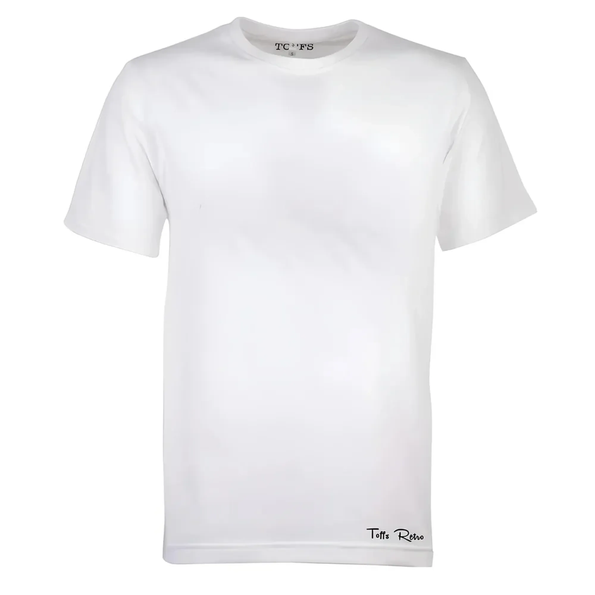 Toffs Retro White Tee Shirt