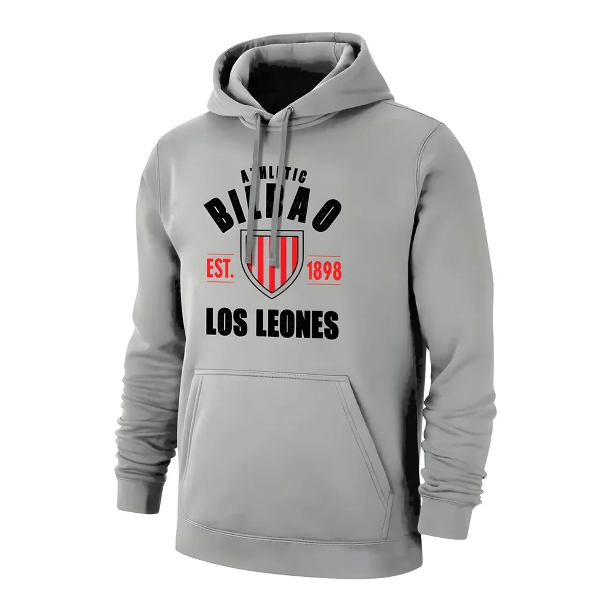 Athletic Bilbao \'Est.1898\' footer with hood - Grey
