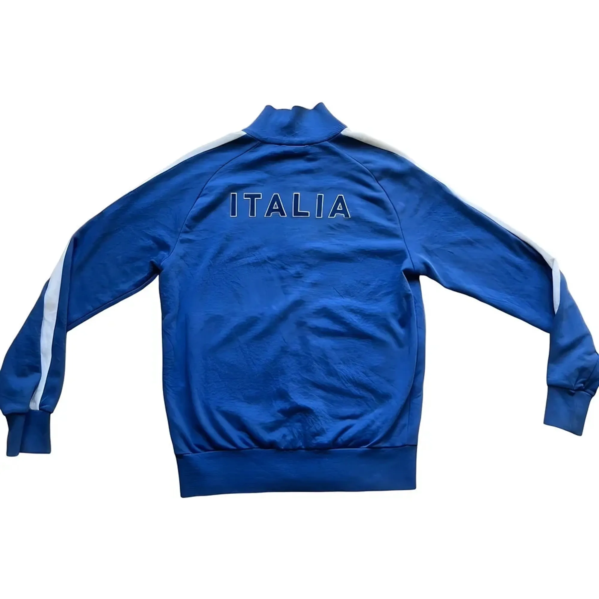 Italy Puma Long Sleeve Tracksuit Zip Top (M) (Excellent)
