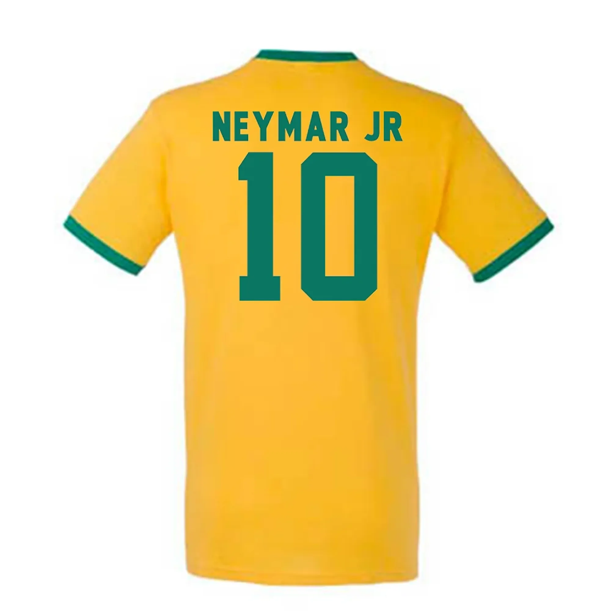 Neymar Brazil Ringer Tee (yellow)