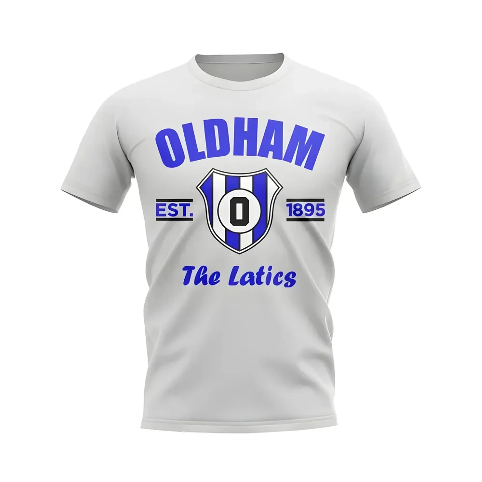 Oldham Established Football T-Shirt (White)