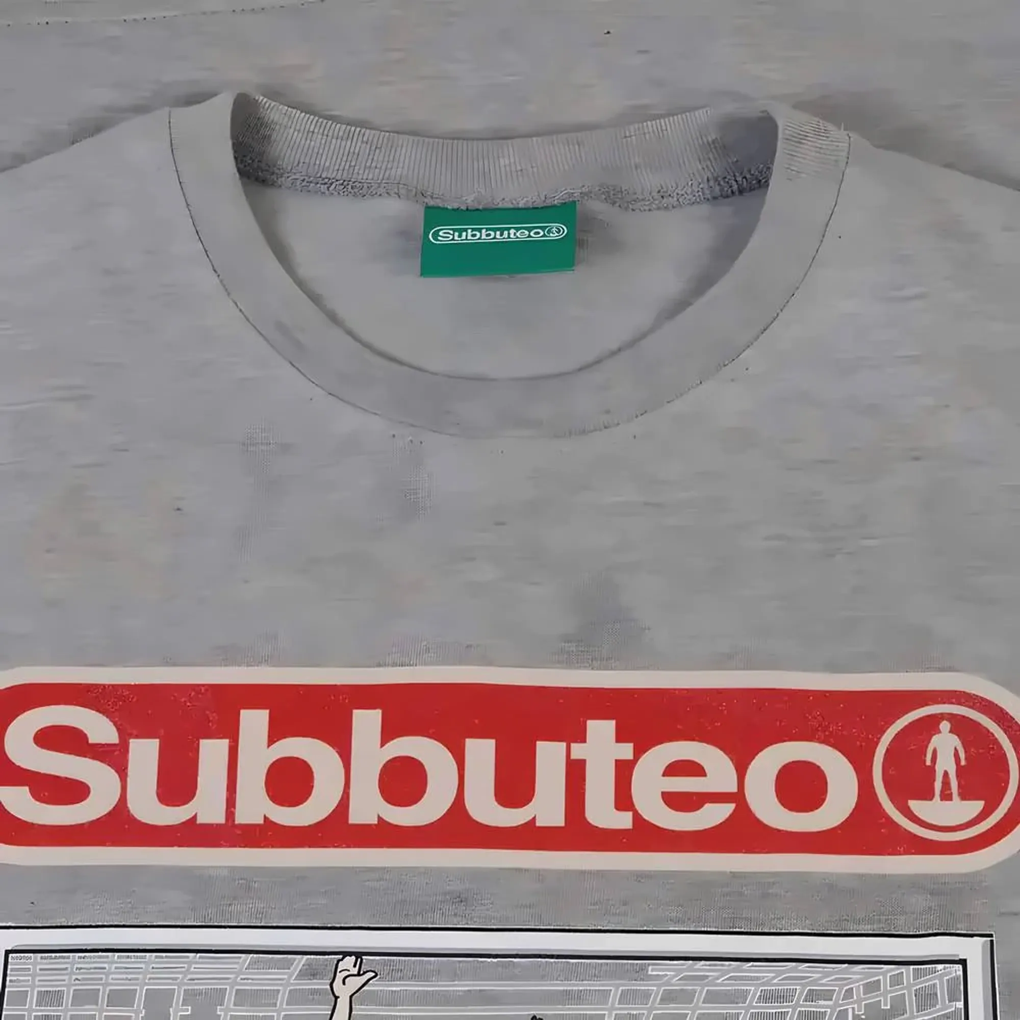 Subbuteo Goal T-Shirt - Grey
