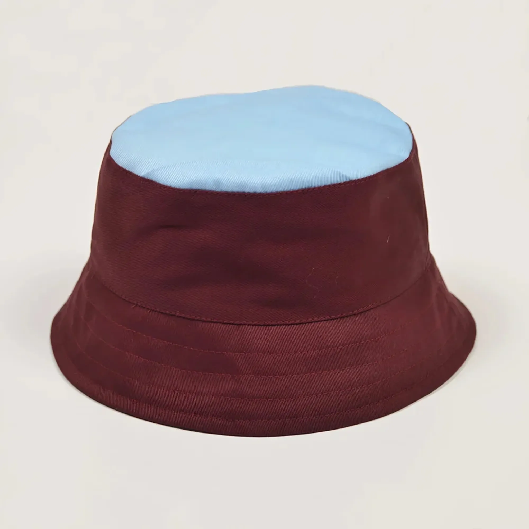 TOFFS Bucket Hat - Maroon/Sky