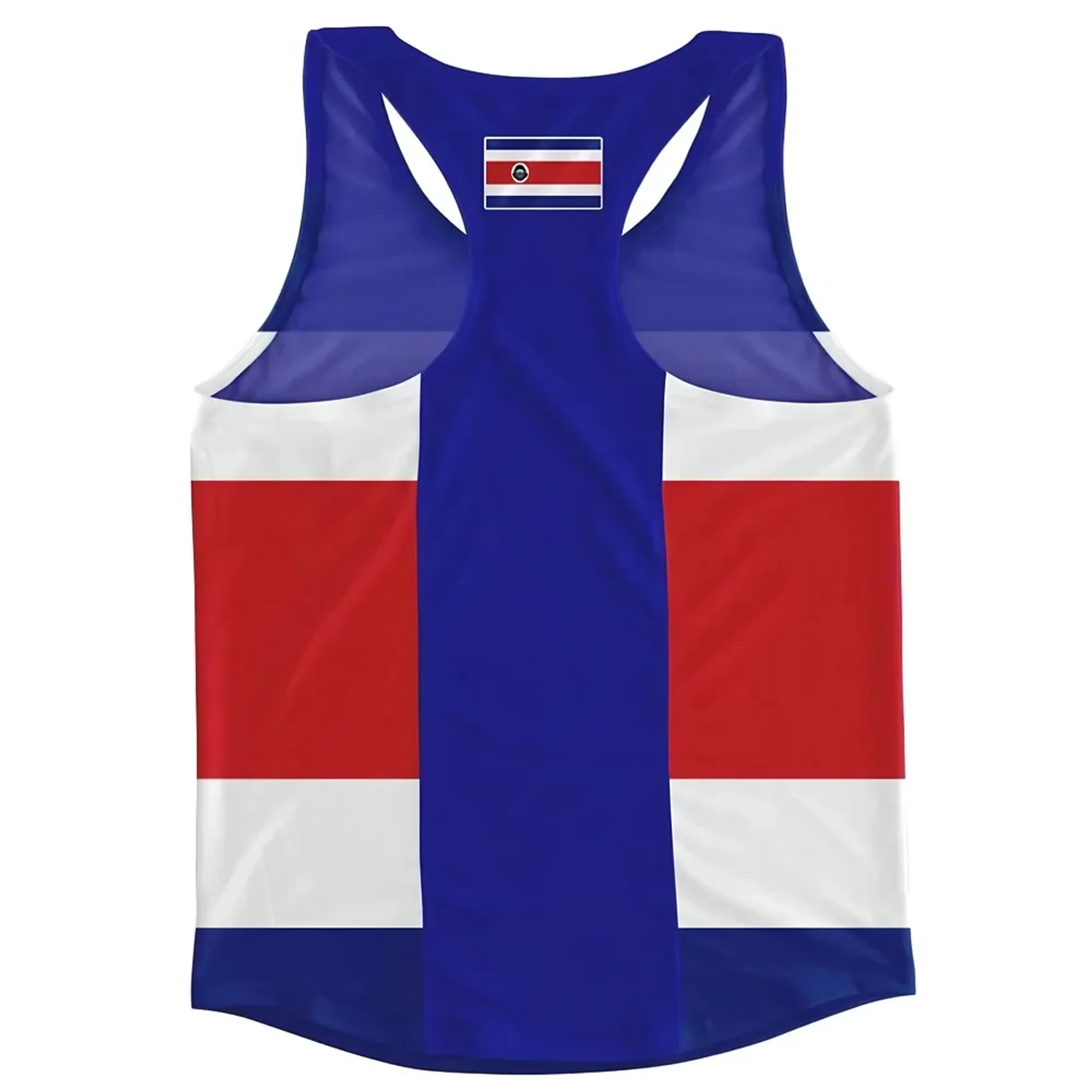 Costa Rica Flag Running Vest