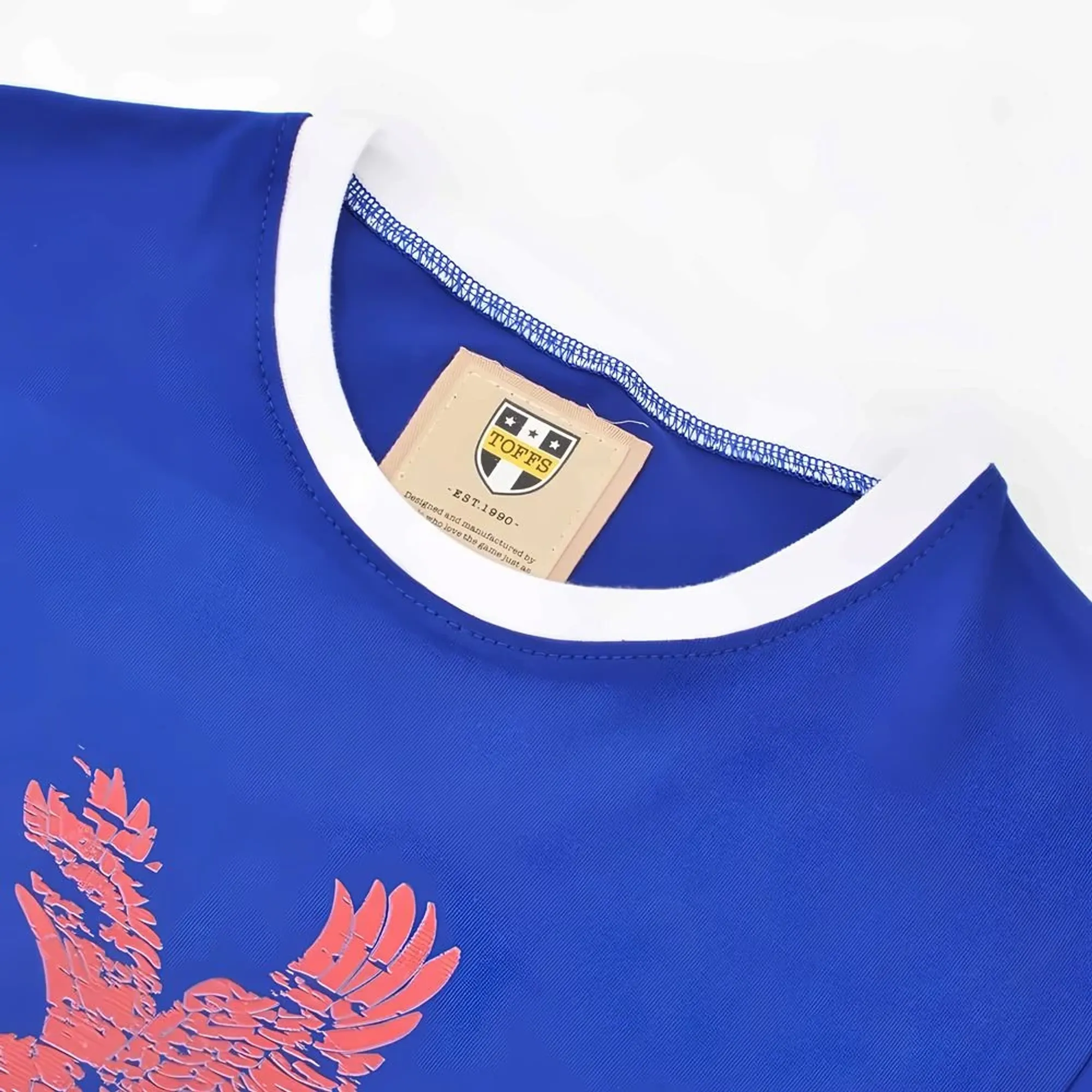 USA T-Shirt - Royal/White Ringer