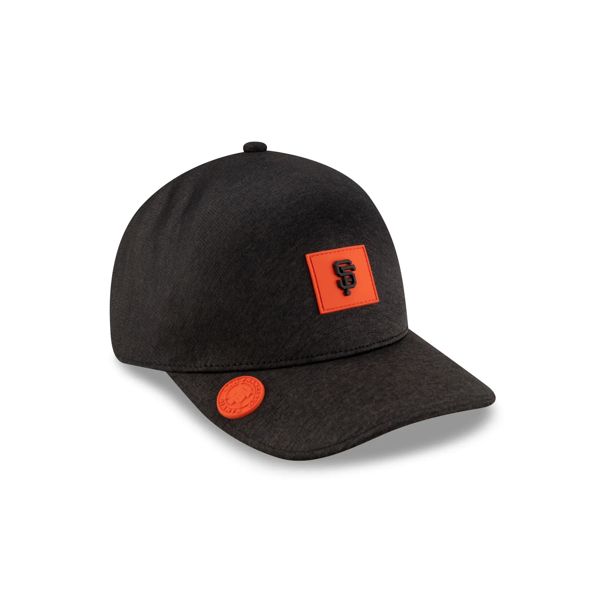 San Francisco Giants MLB Clubhouse Black 39THIRTY Infinity Stretch Fit Cap New Era Cap adult unisex