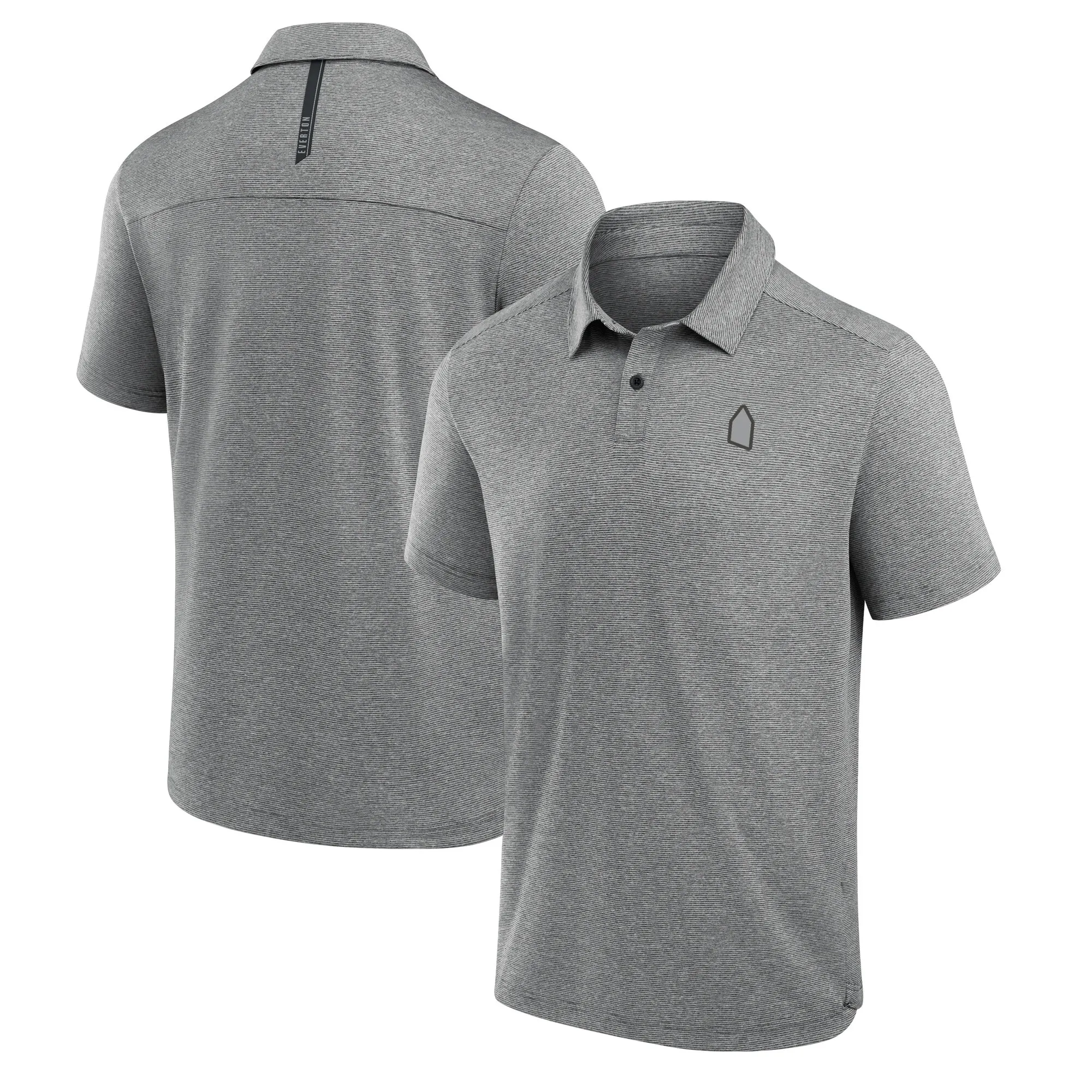 Everton Stripe Polo - Grey - Mens