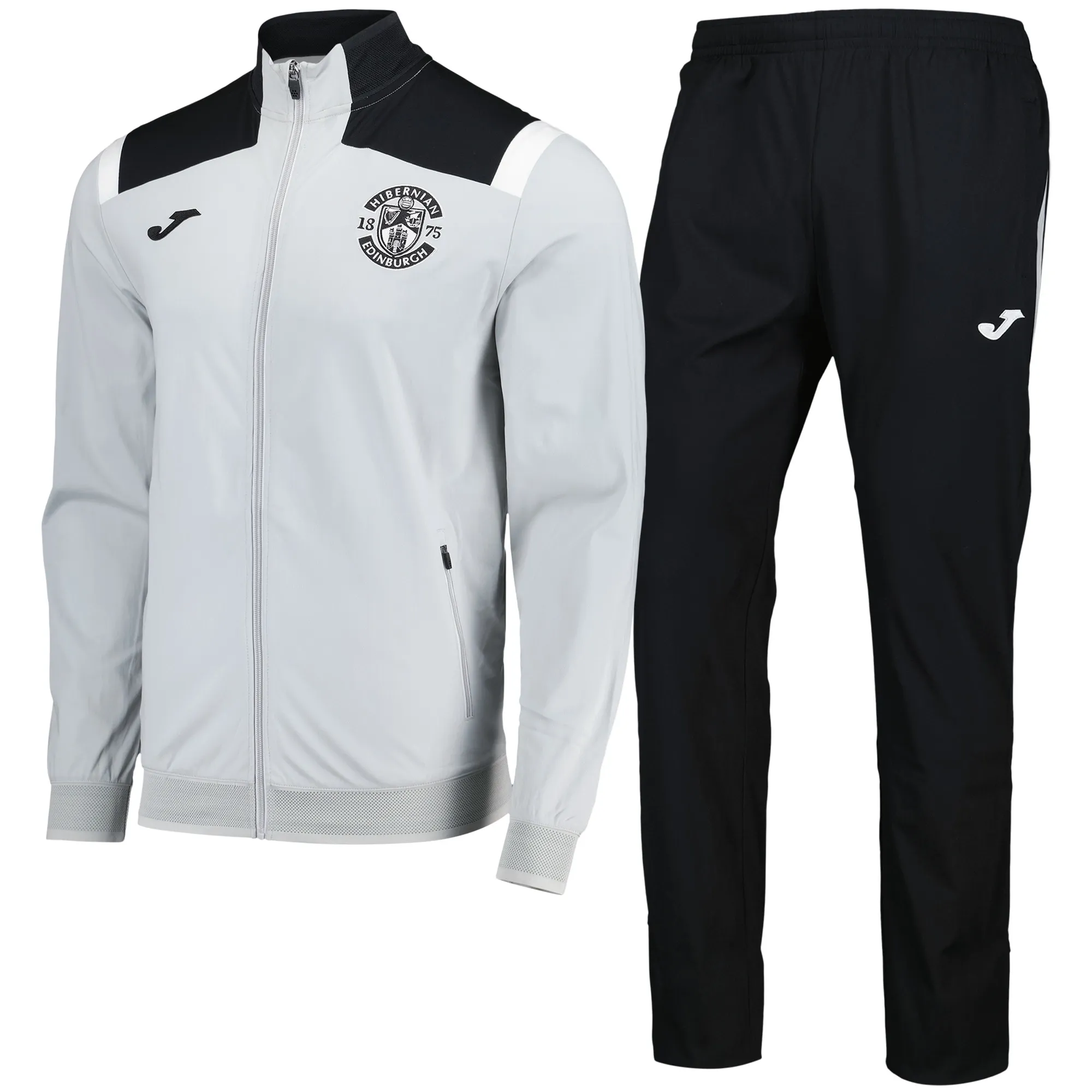 Hibernian Joma Tracksuit - Grey