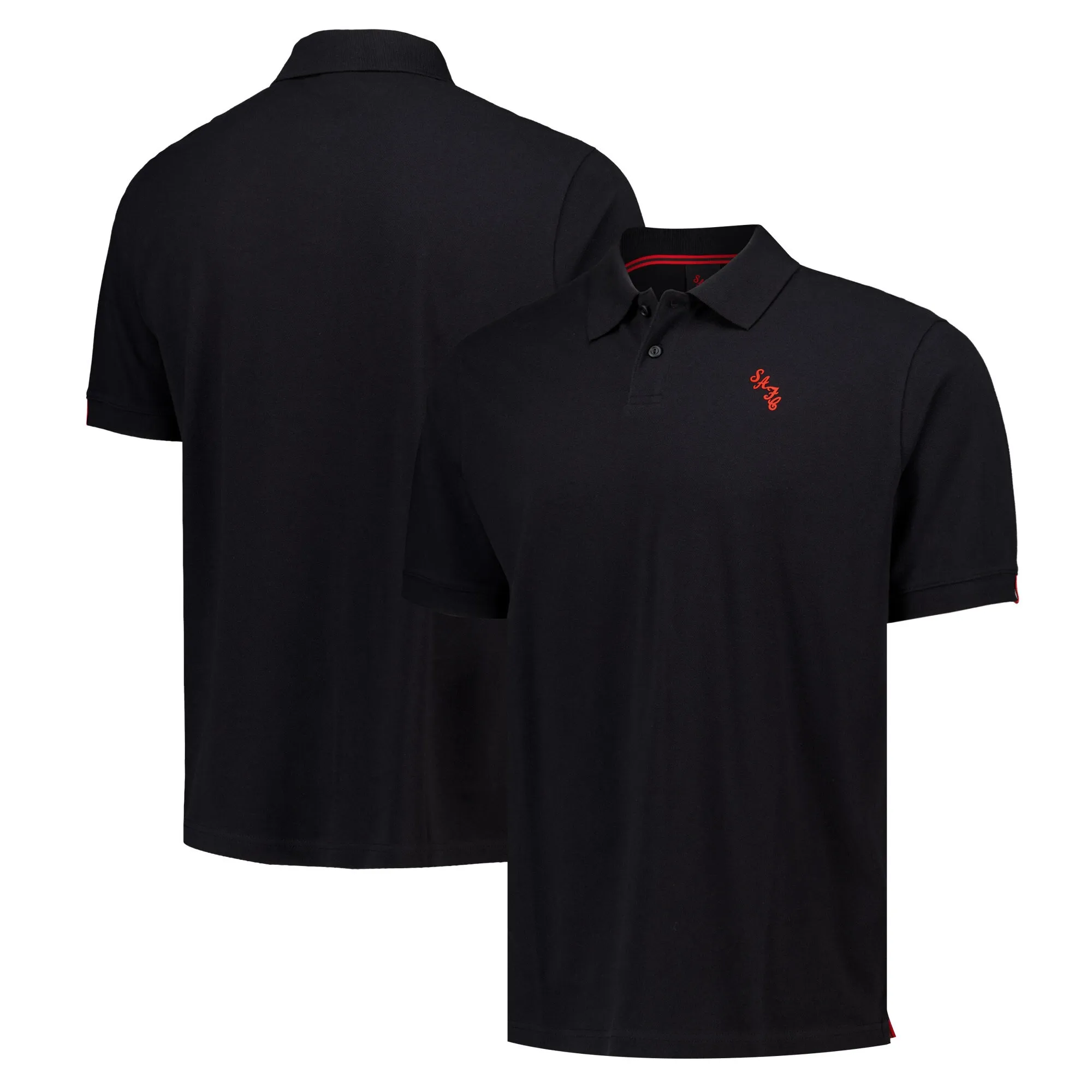 Sunderland Essentials Polo Shirt - Black - Mens