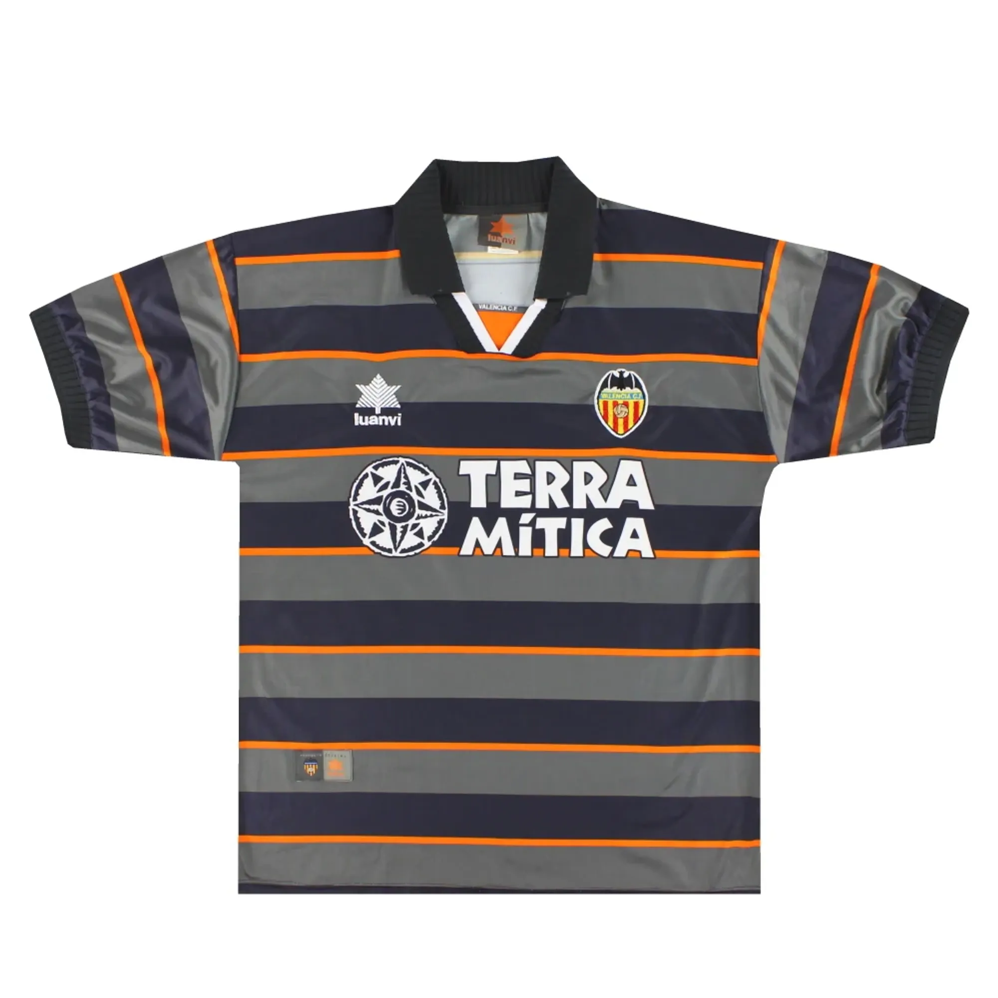 1999-00 Valencia Third Shirt L - Valencia / Excellent 