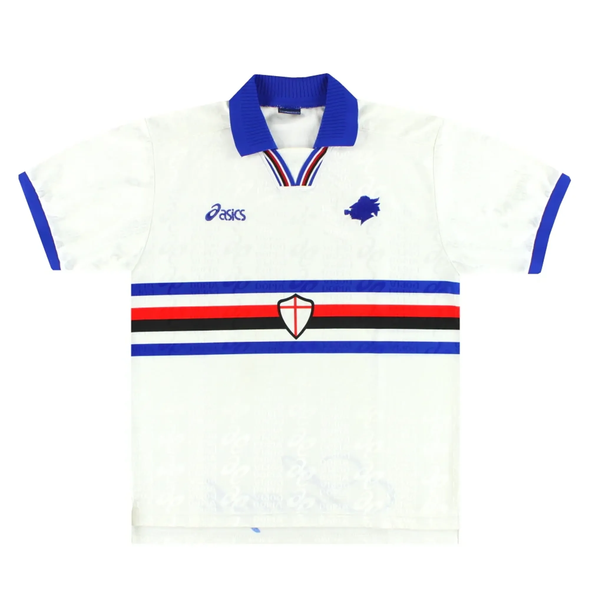 1996-97 Sampdoria Asics Away Shirt L - Sampdoria / Excellent 