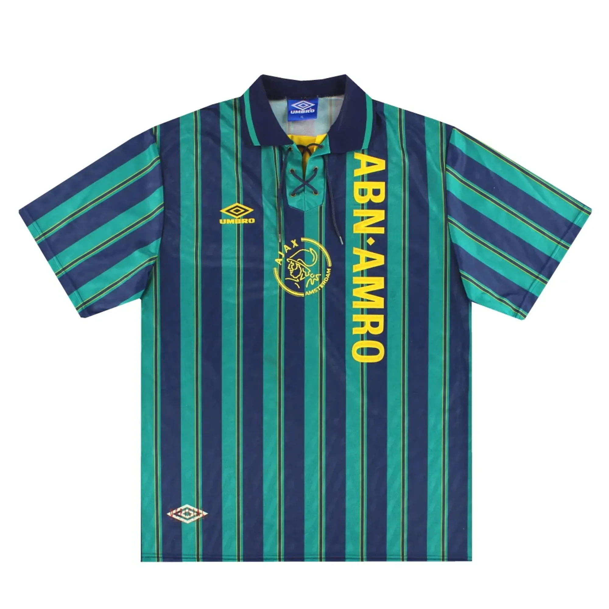 1993-94 Ajax Umbro Away Shirt XL - Ajax / Excellent 