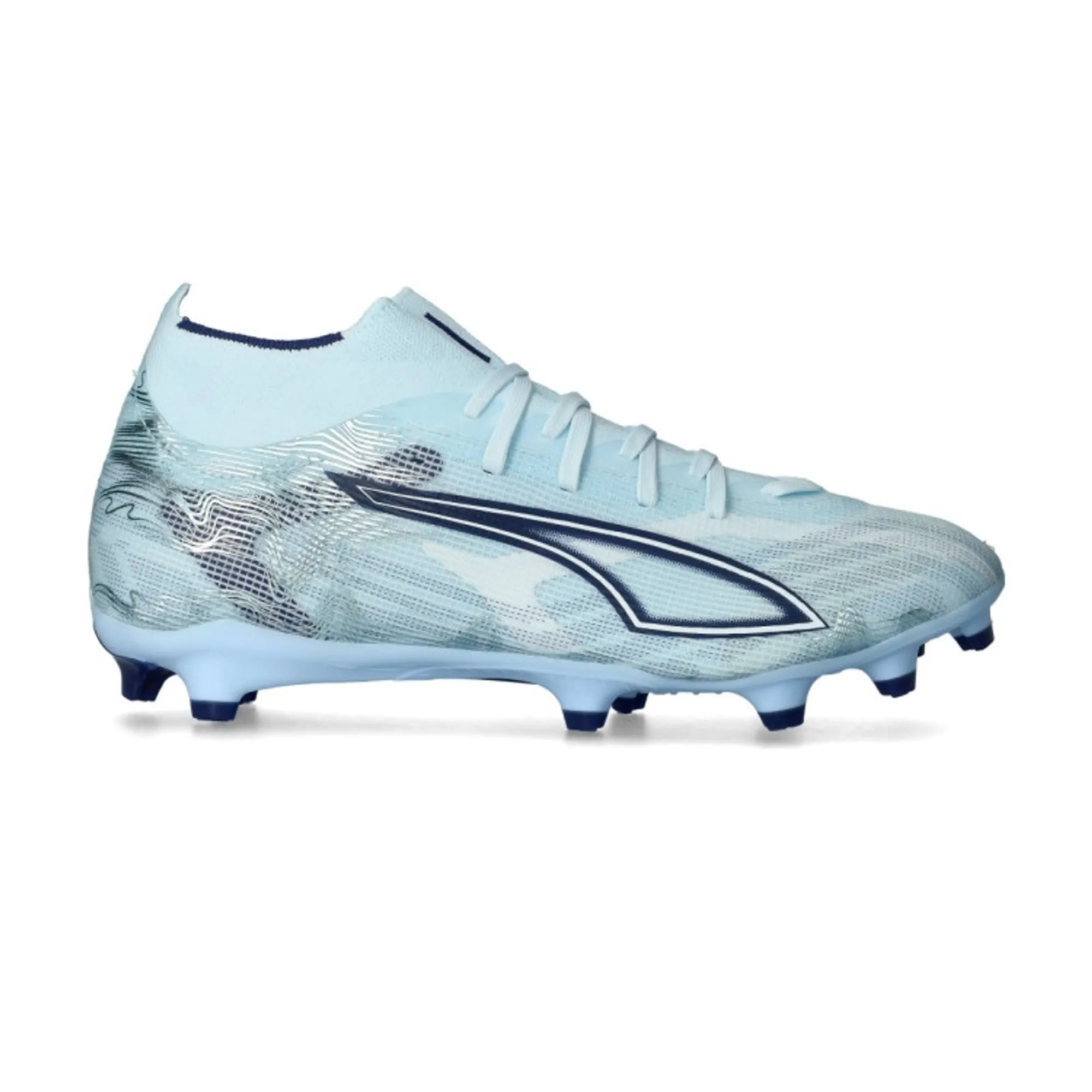 PUMA ULTRA 6 MATCH+ FG/AG Football Boots Unisex in Blue | Size 10