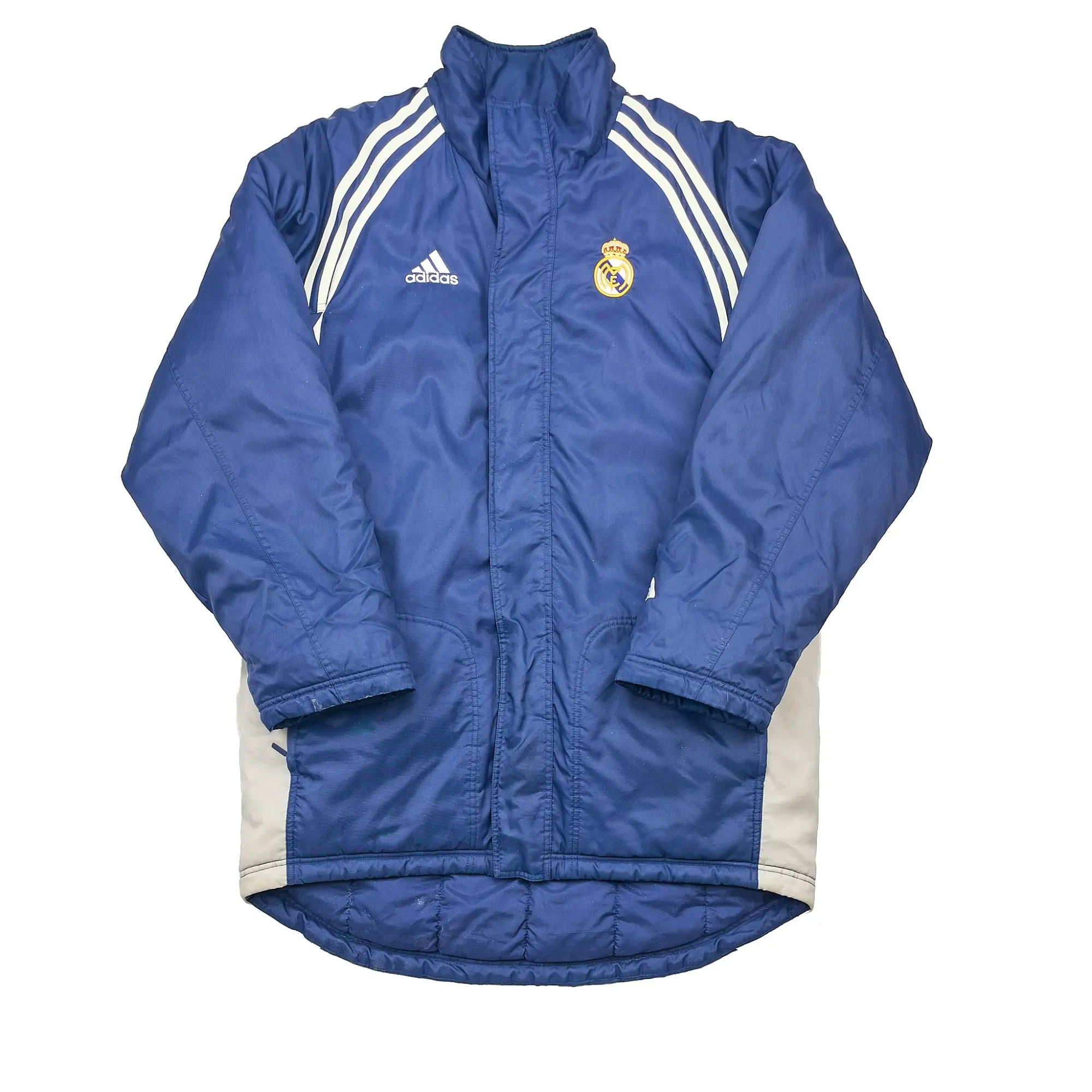 2000/01 Real Madrid Bench Coat (L) Adidas | Cult Kits