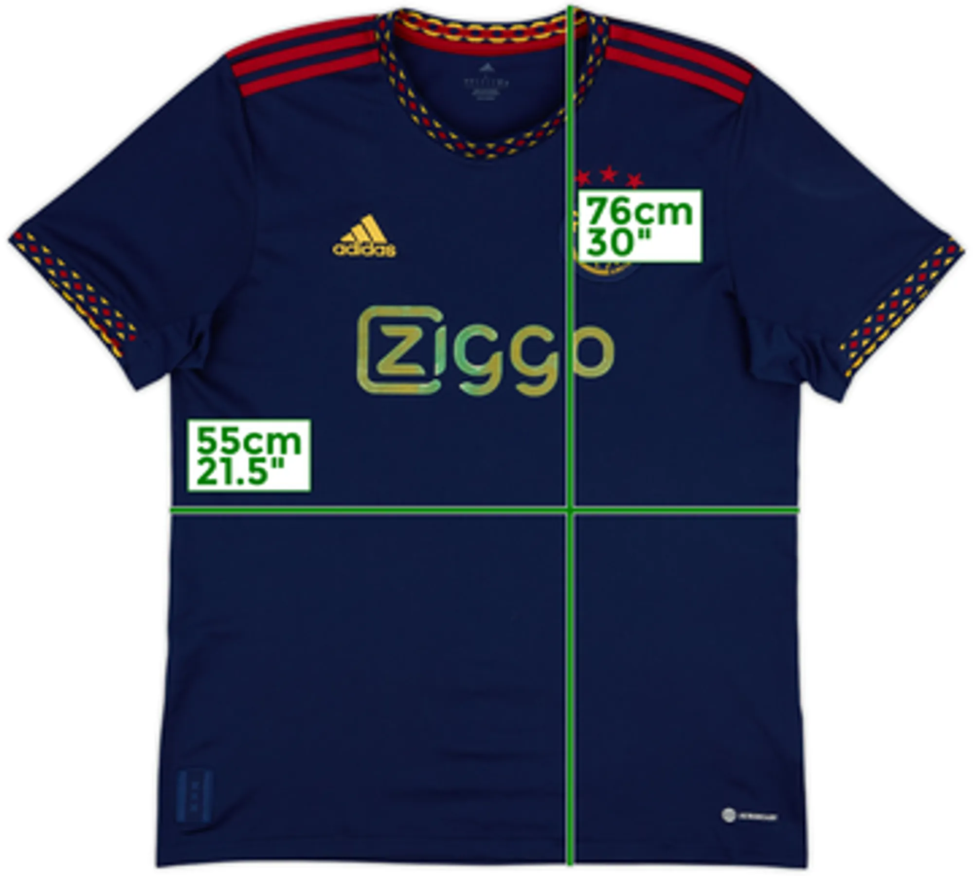 2022-23 Ajax Away Shirt - 5/10 - (XL)