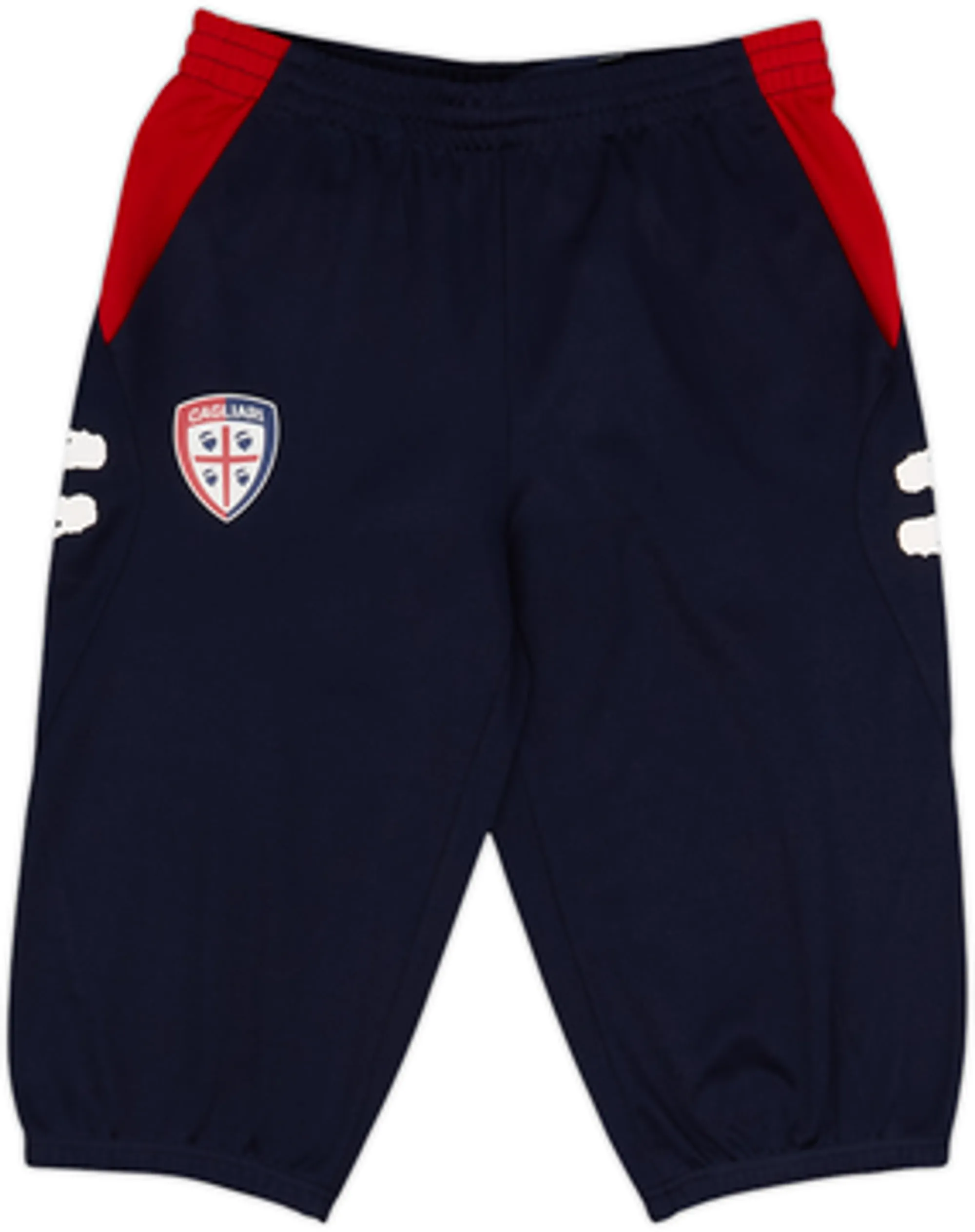 2014-15 Cagliari Macron Long Training Shorts - 8/10 - (M)