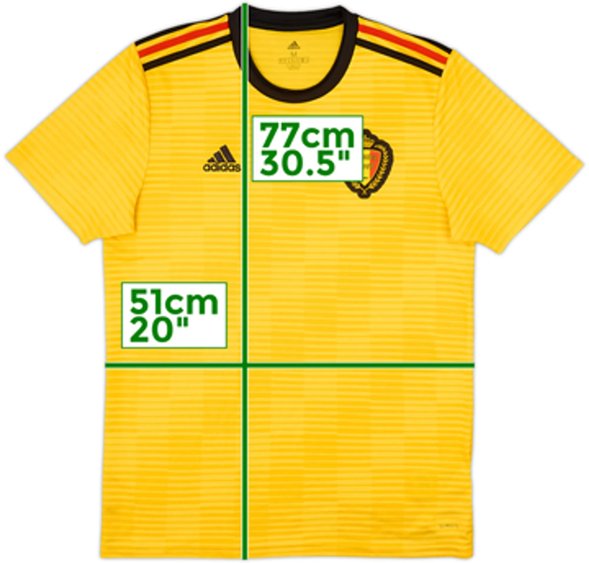 2018-19 Belgium Away Shirt - 9/10 - (M)