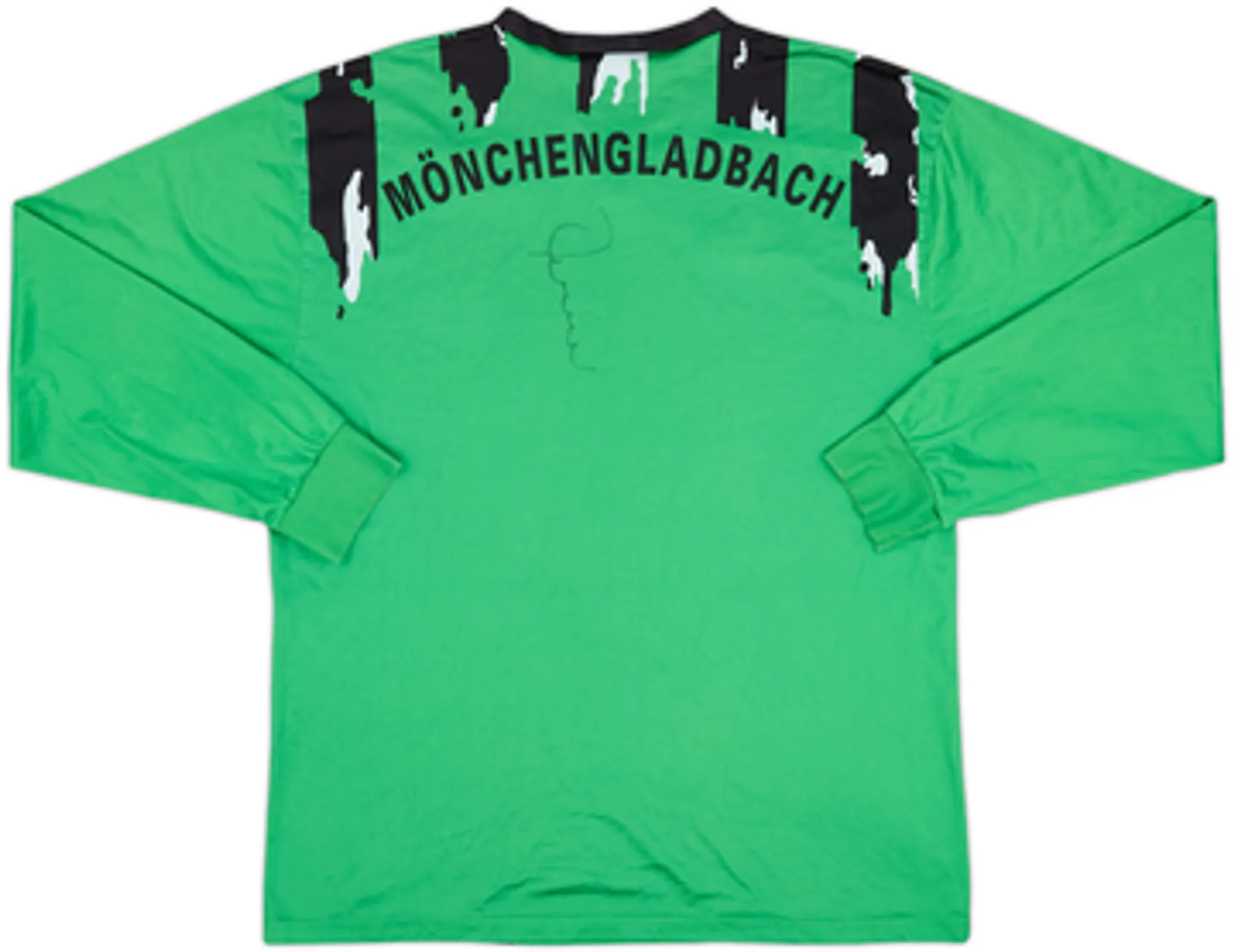 1994-95 Borussia Monchengladbach Signed Away L/S Shirt - 6/10 - (L)