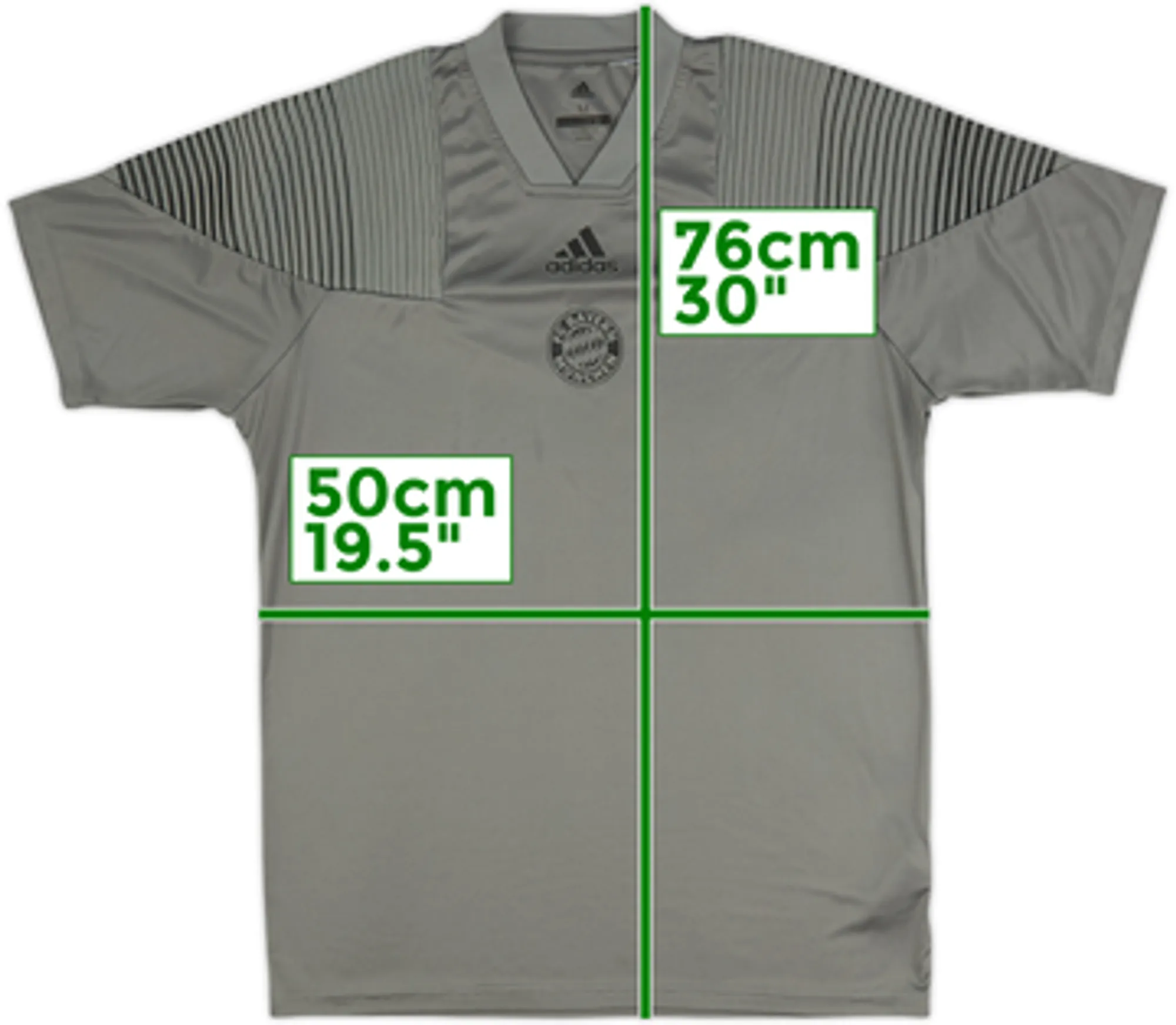 2018-19 Bayern Munich adidas Icons Training Shirt - 8/10 - (M)