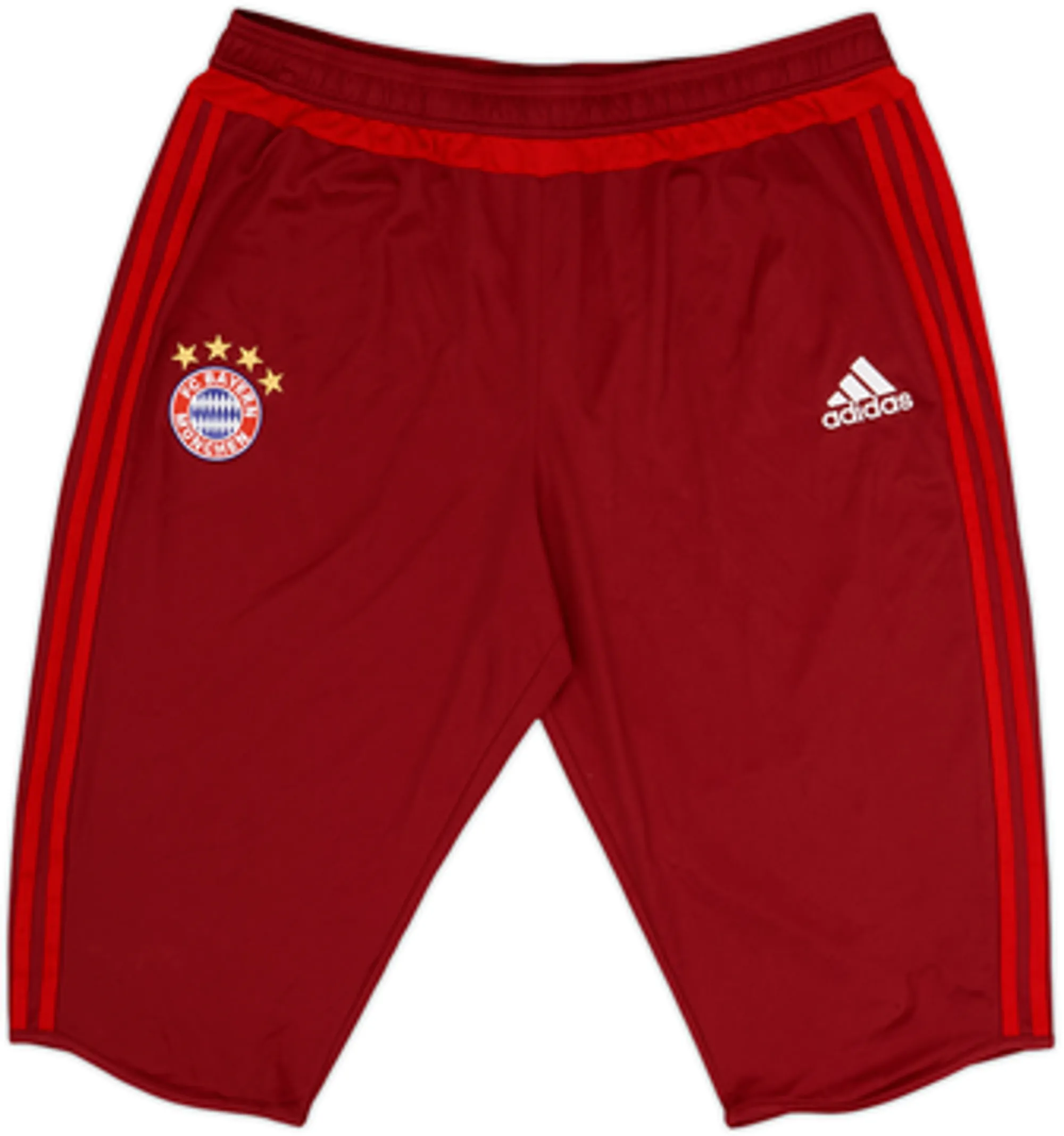 2015-16 Bayern Munich adidas Long Training Shorts - 8/10 - (XL)