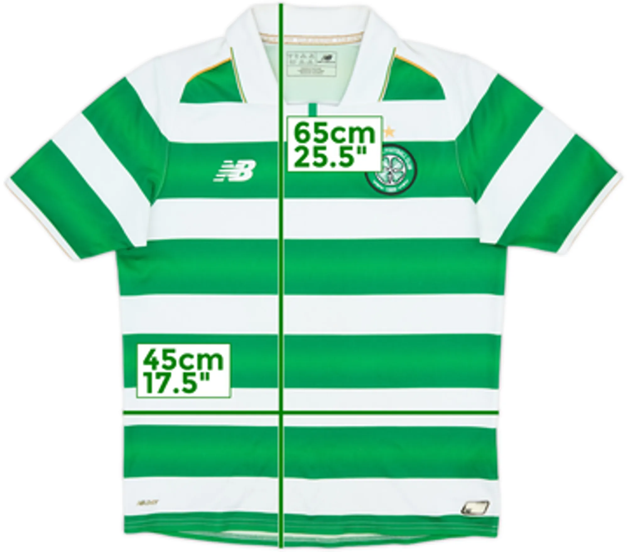 2015-16 Celtic Home Shirt - 9/10 - (XL)