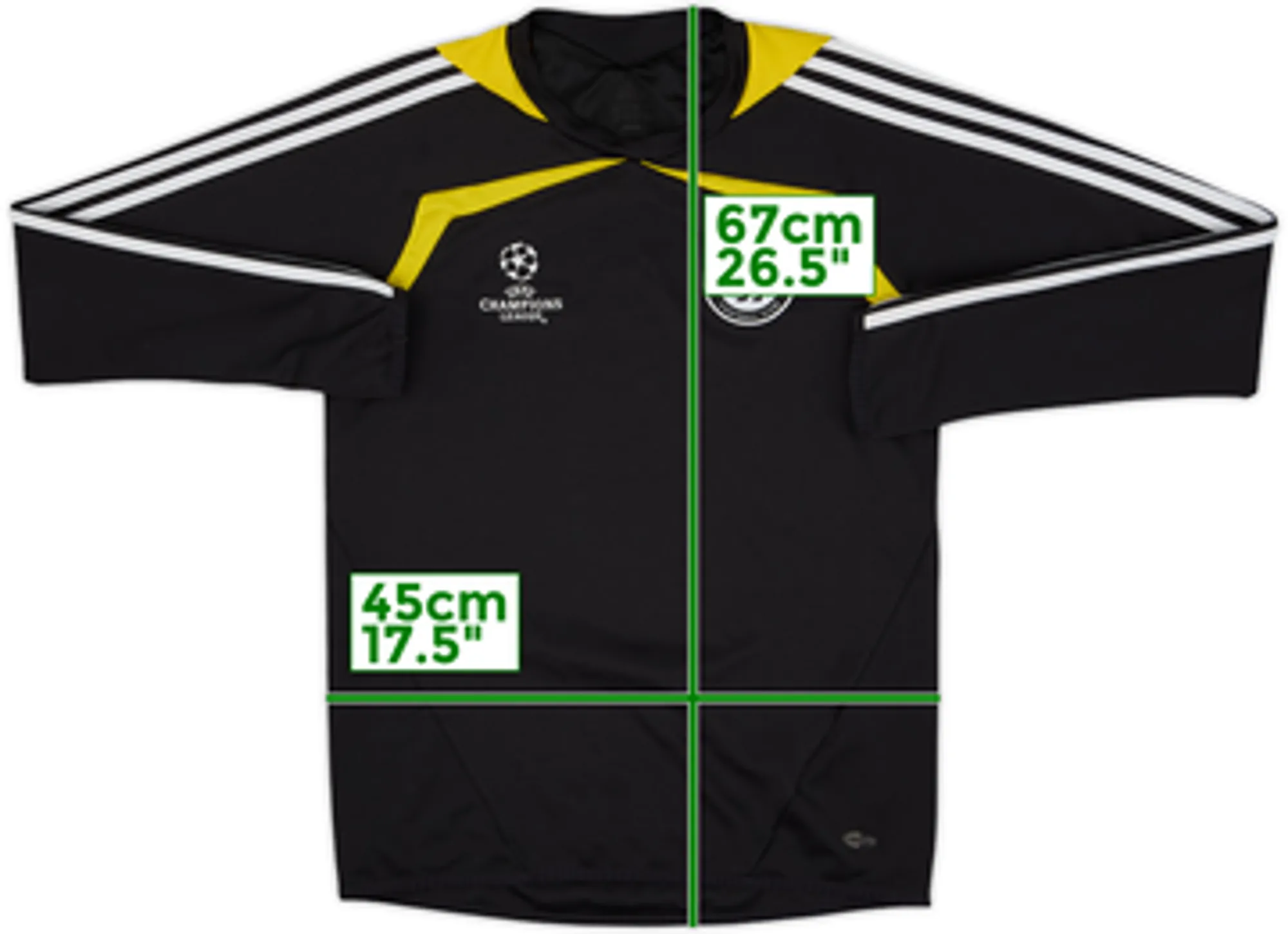 2008-09 Chelsea adidas CL Sweat Top - 6/10 - (S)