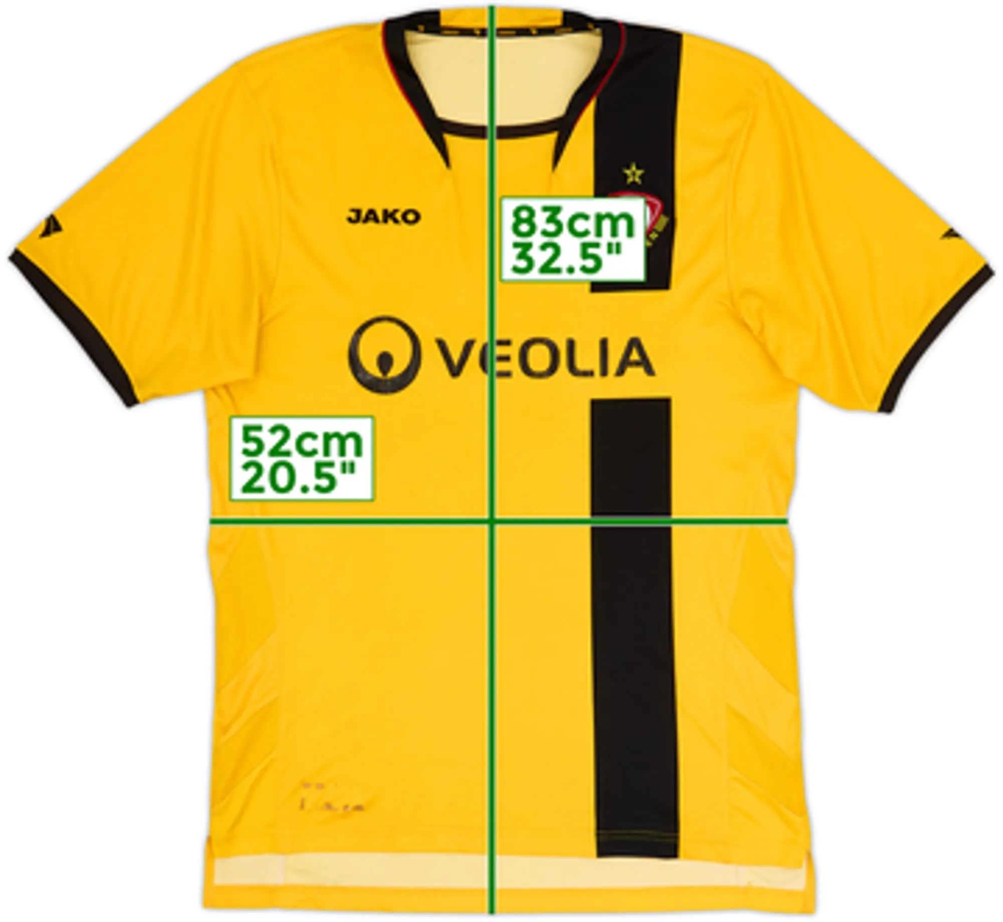 2008-09 Dynamo Dresden Home Shirt - 5/10 - (XL)