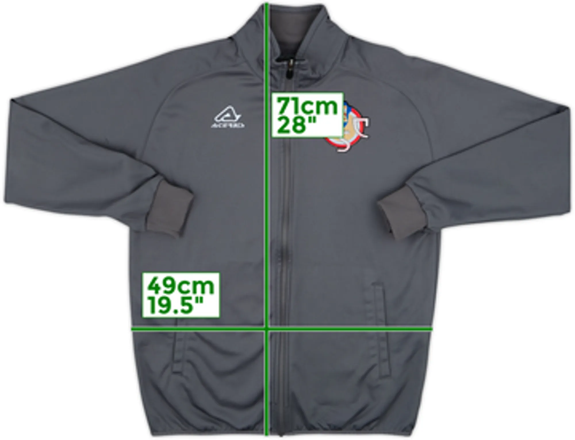 2010-12 Cremonese Acerbis Track Jacket - 8/10 - (M)