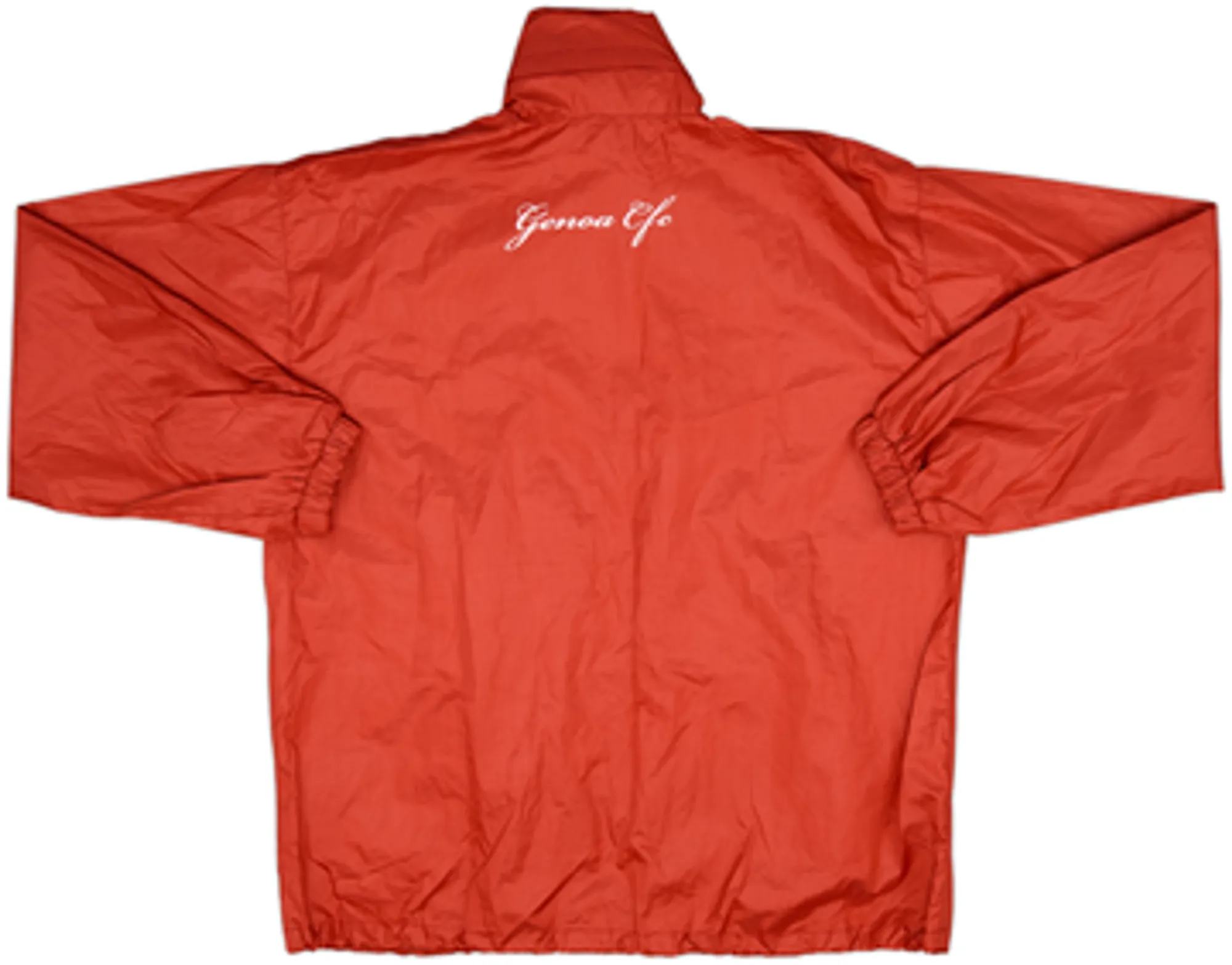 2008-09 Genoa Asics Hooded Rain Jacket - 6/10 - (S)