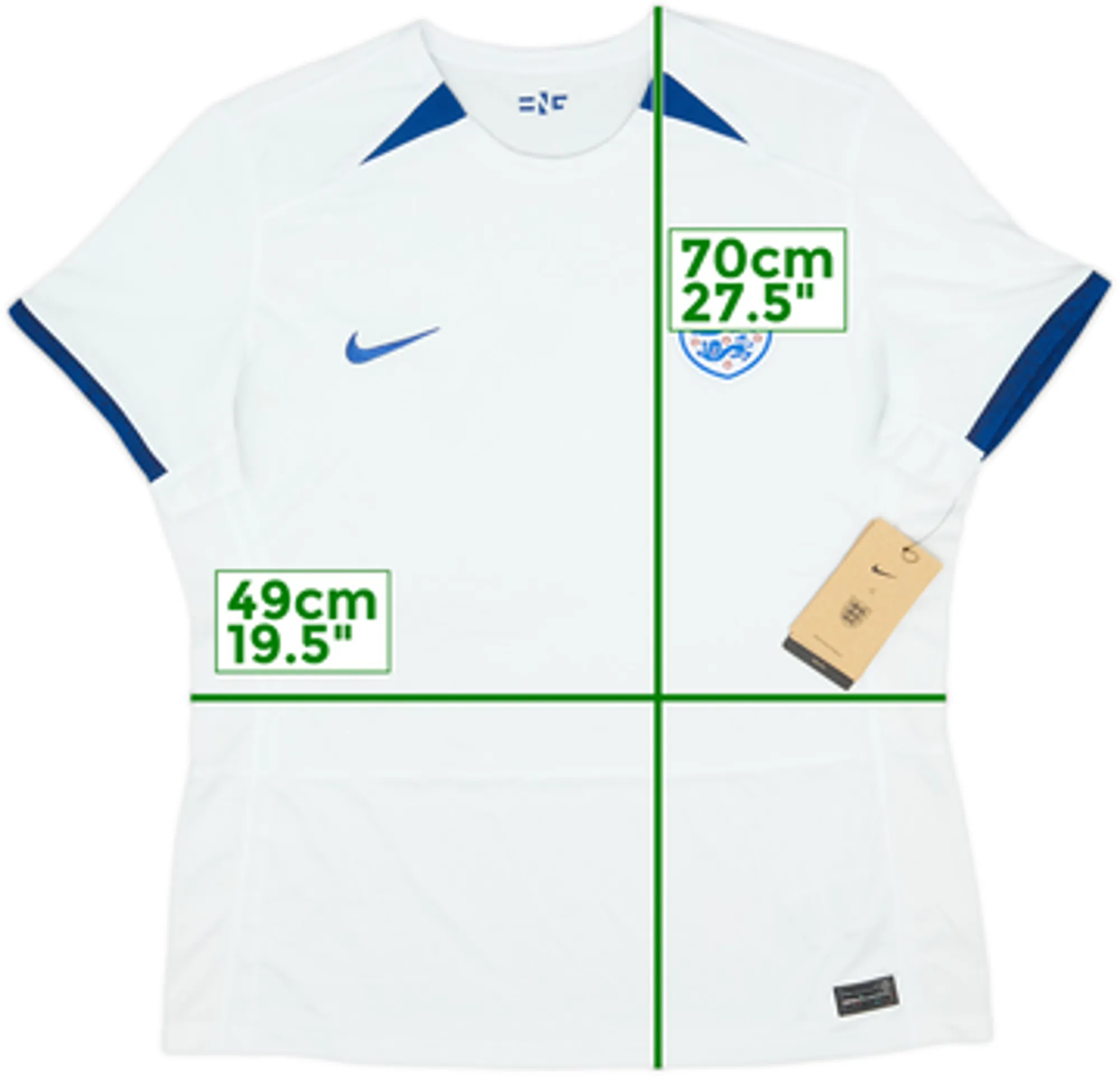 2023 England Women's Home Shirt (XL)