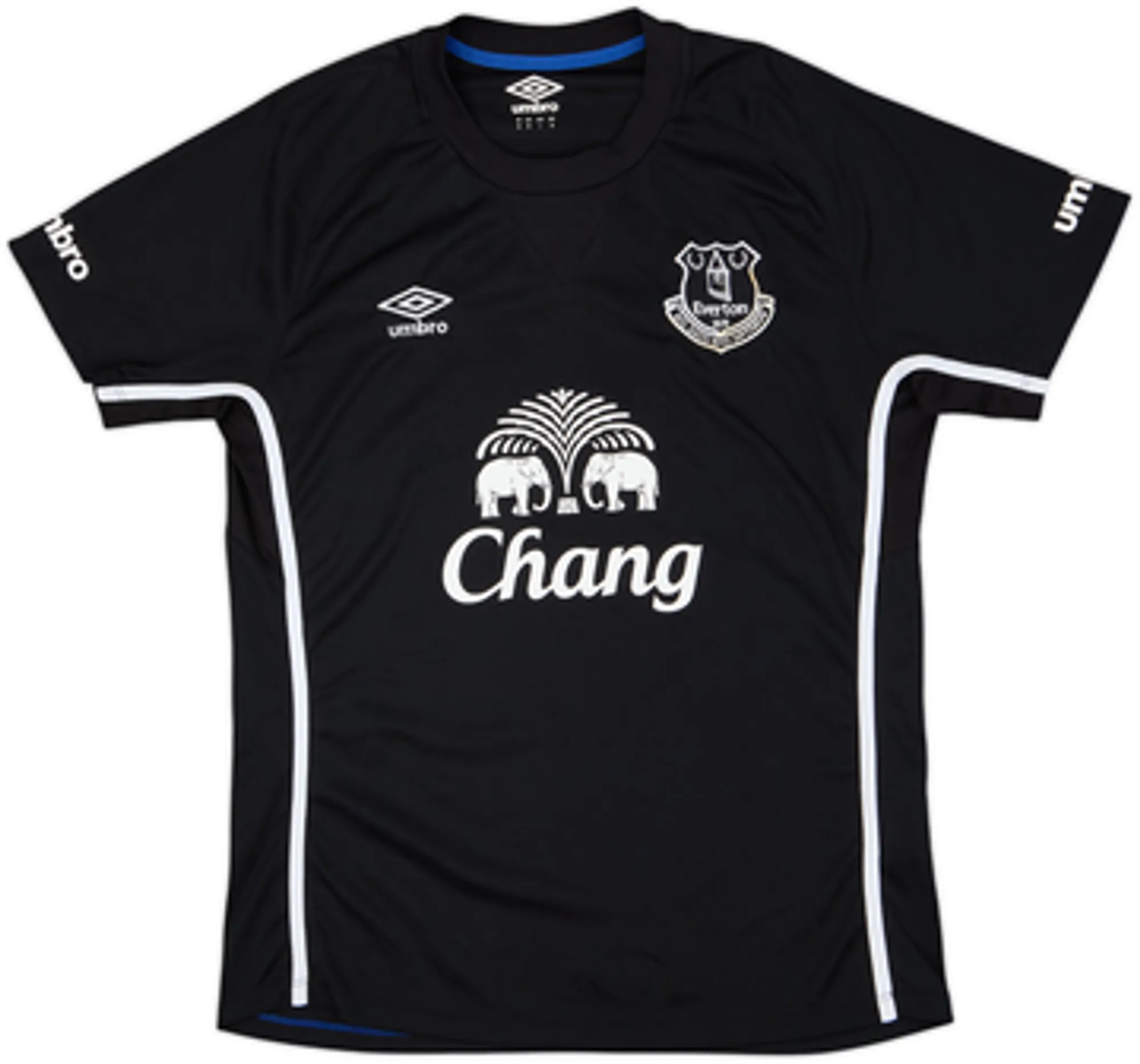 2014-15 Everton Away Shirt Baines #3 - 7/10 - (M)