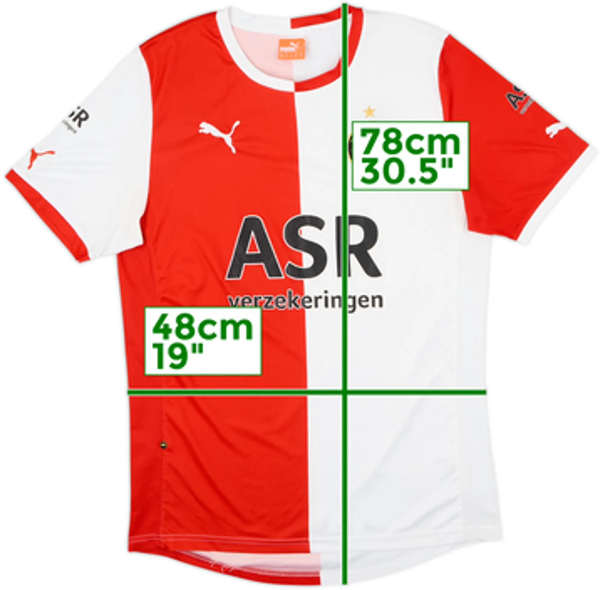 2011-12 Feyenoord Home Shirt - 7/10 - (M)