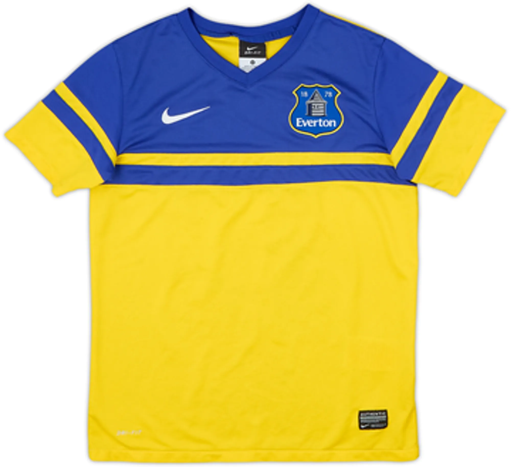 2013-14 Everton Away Shirt Pienaar #22 - 7/10 - (M.Boys)