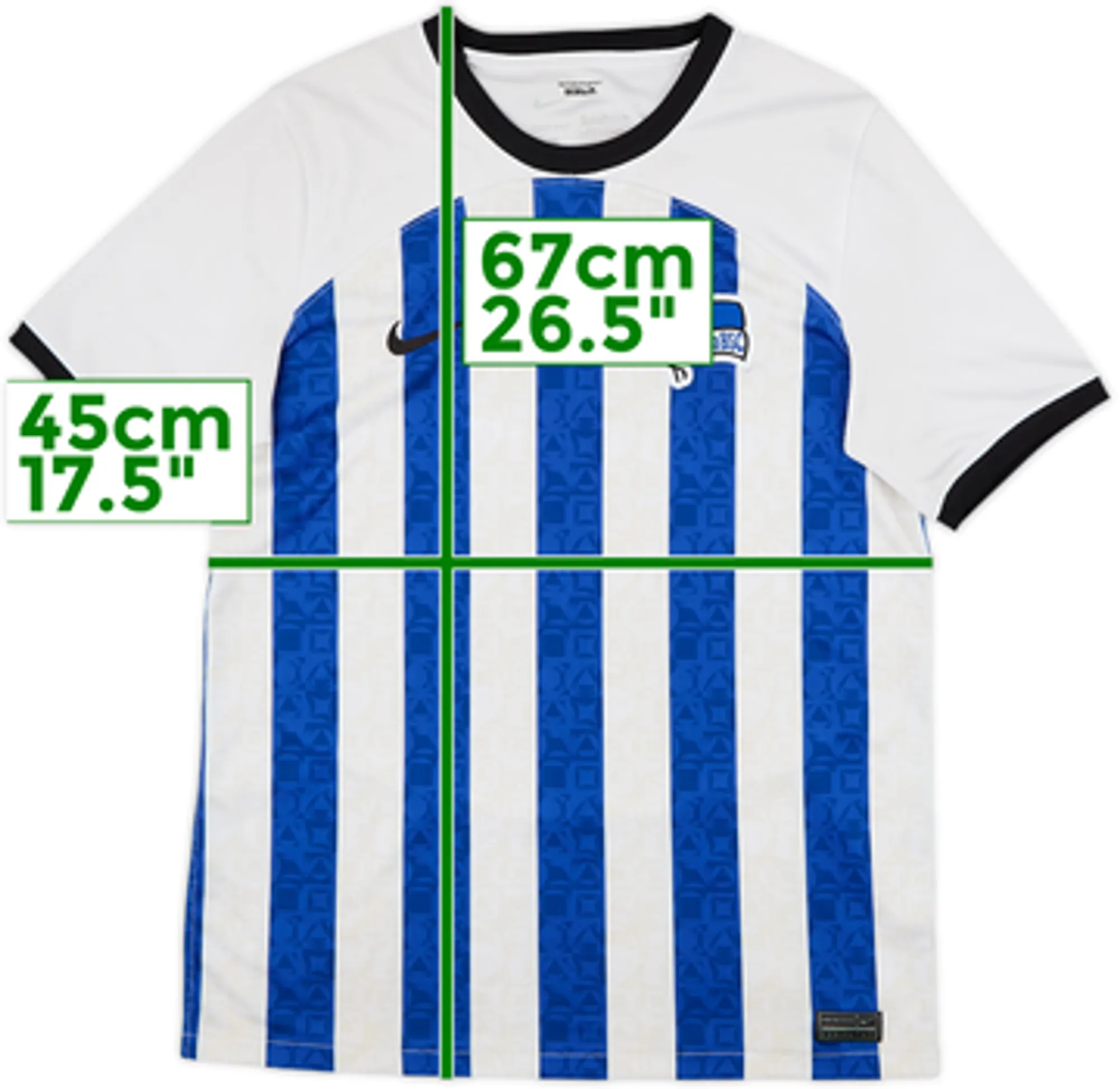 2022-23 Hertha Berlin Home Shirt - 4/10 - (XL.Boys)