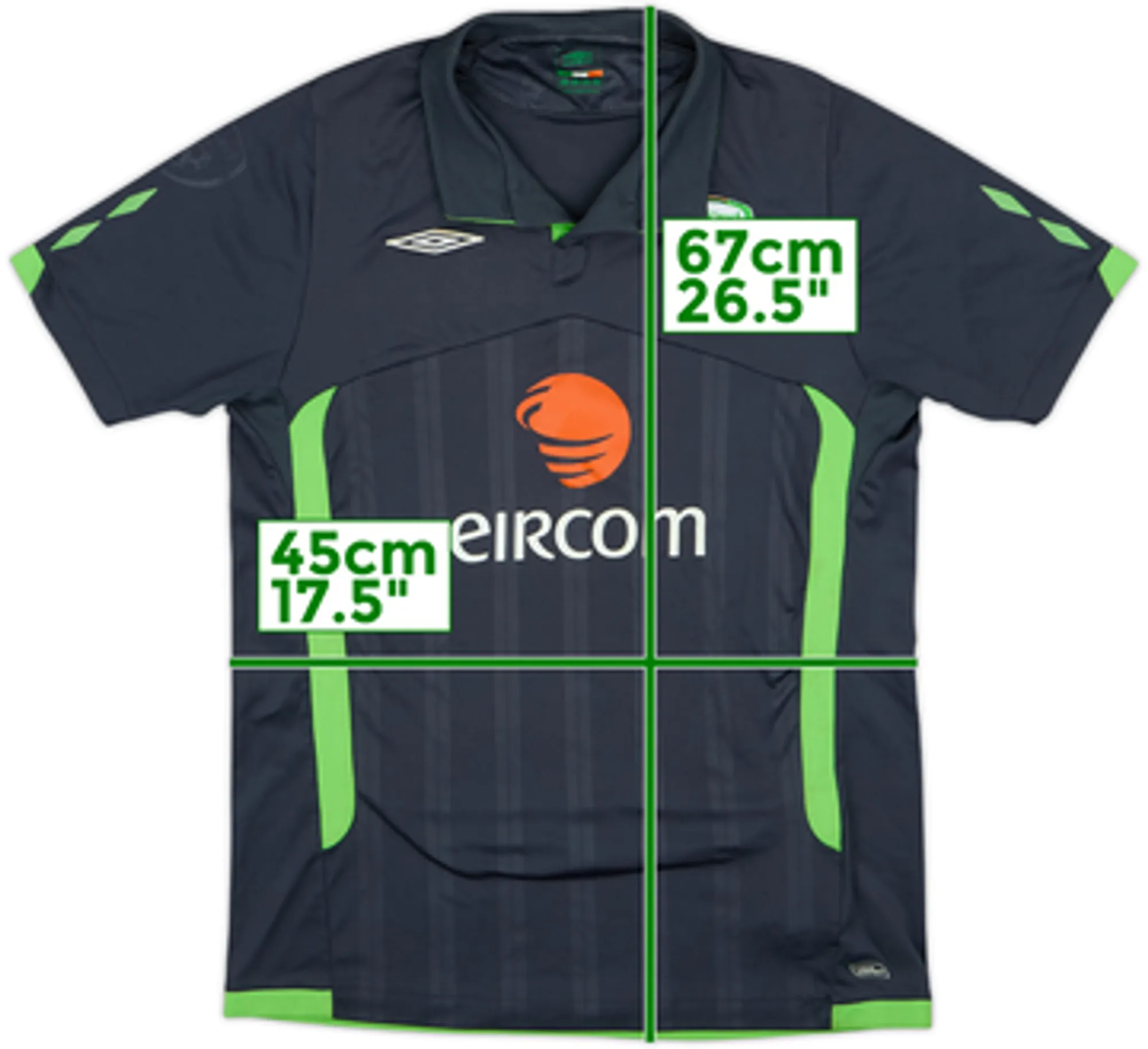 2008-10 Ireland Third Shirt - 8/10 - (XL.Boys)