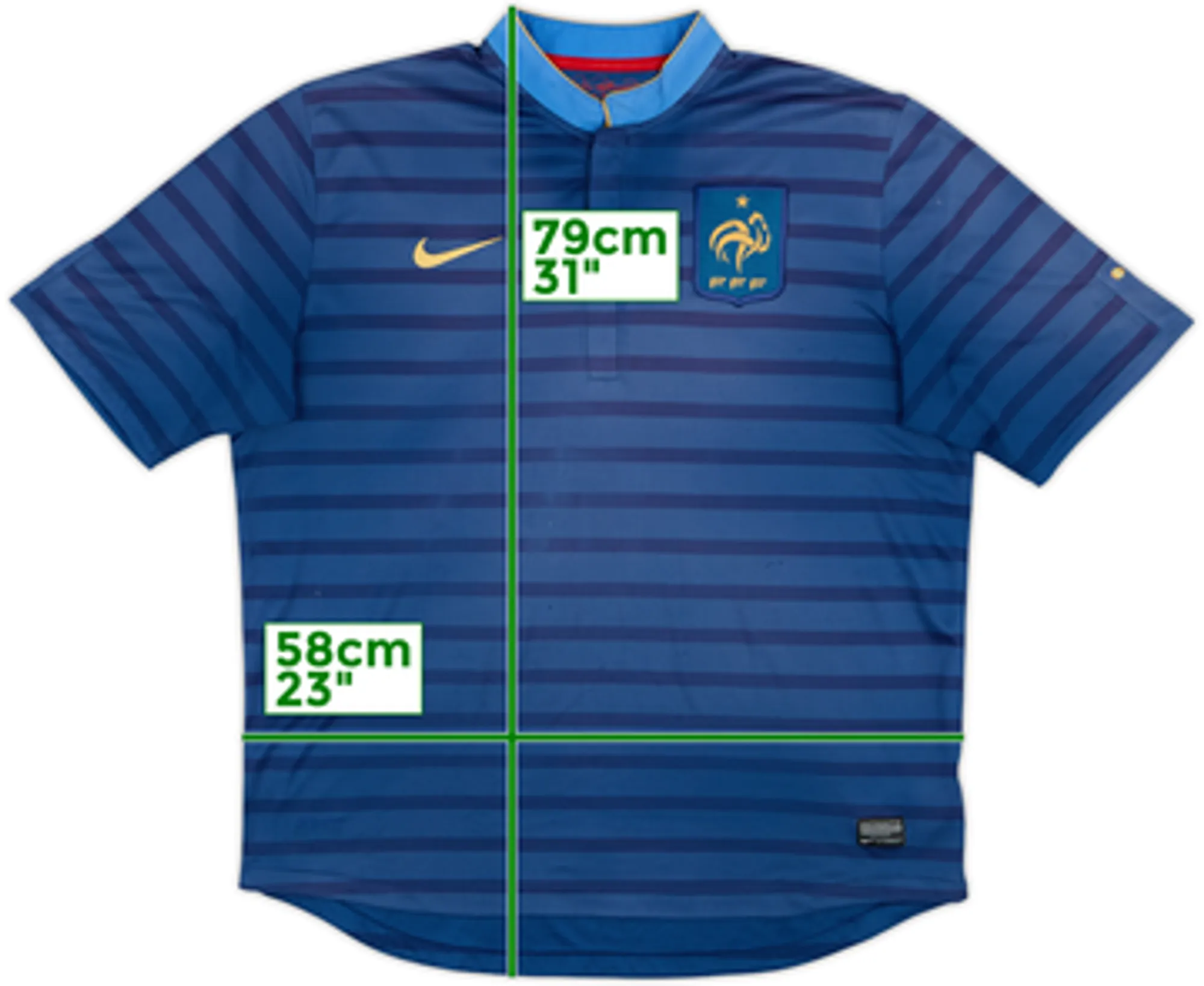 2012-13 France Home Shirt - 4/10 - (XL)