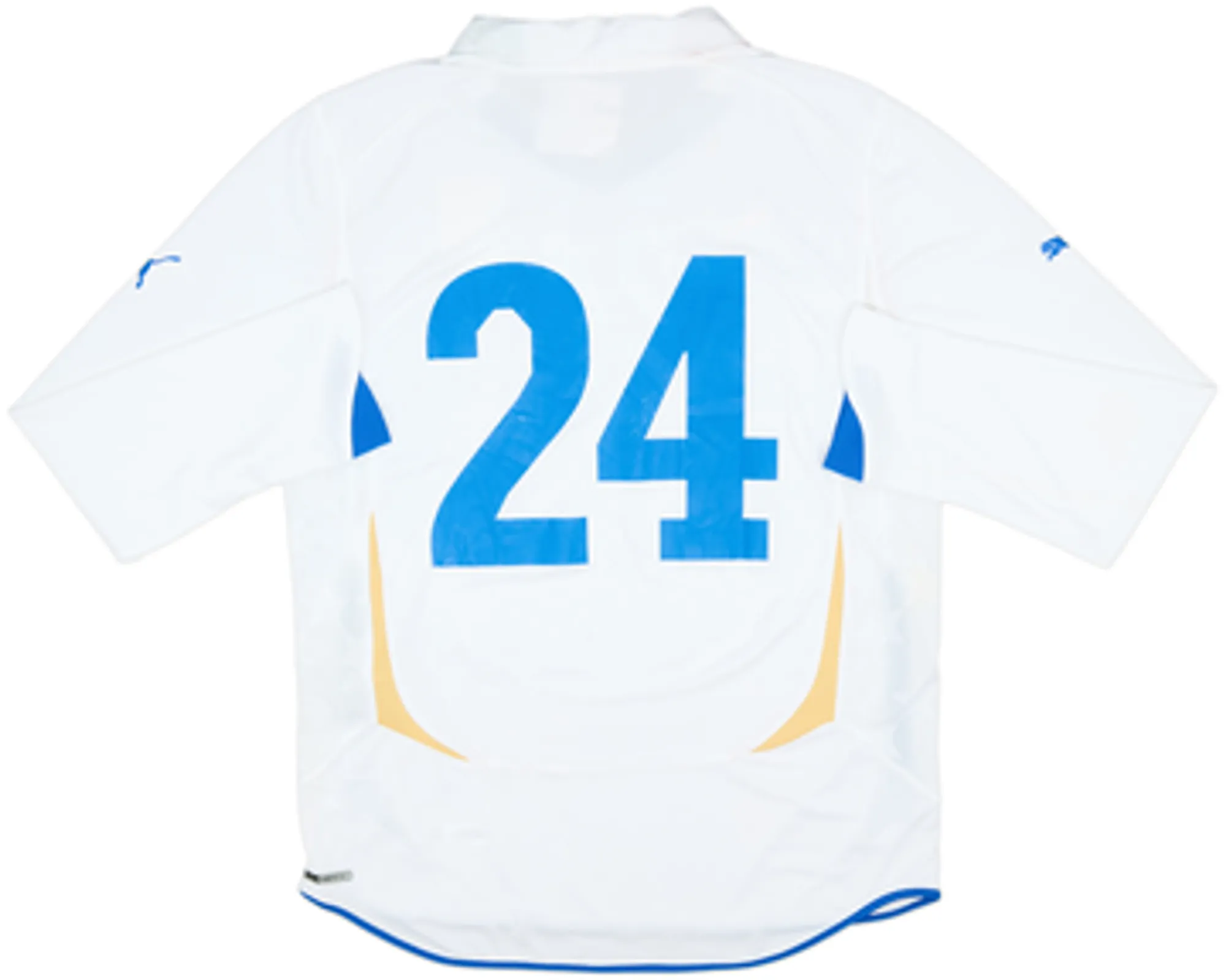 2010-12 Italy Player Issue Away L/S Shirt #24 (L)