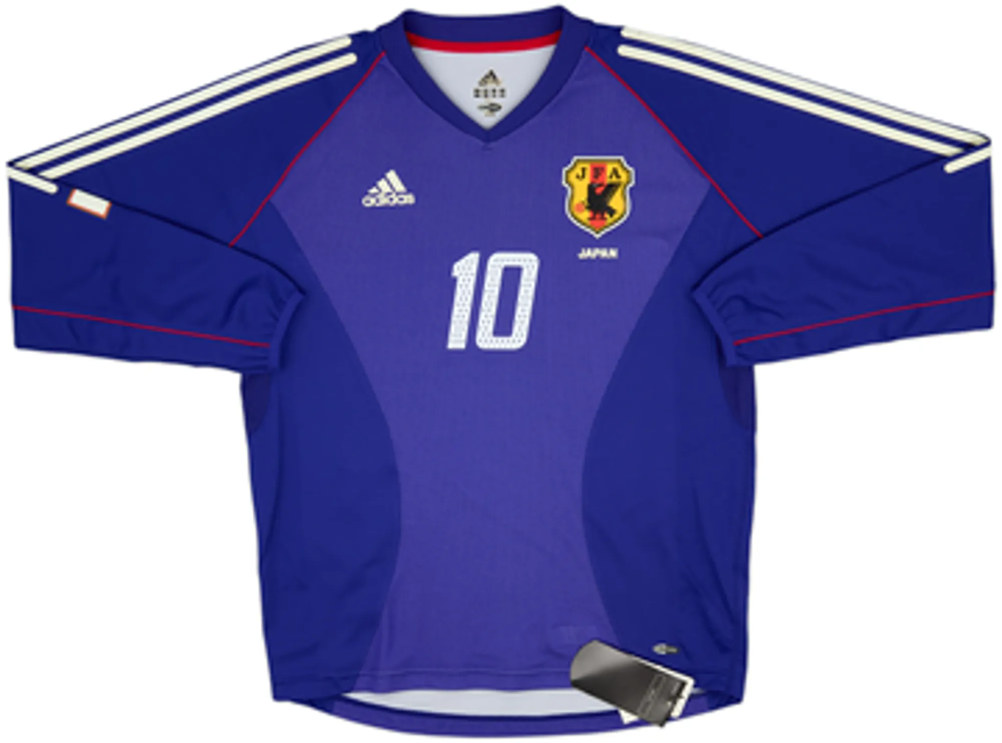 2002-04 Japan Home L/S Shirt Nakamura #10 (M)