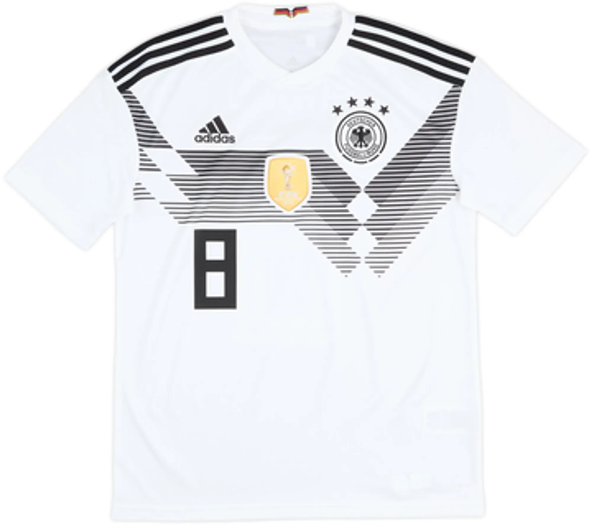 2018-19 Germany Home Shirt Kroos #8 - 8/10 - (XL)