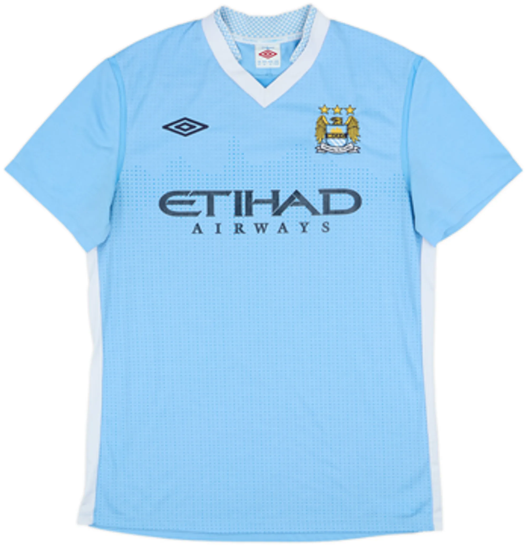 2011-12 Manchester City Home Shirt Kompany #4 - 6/10 - (M)