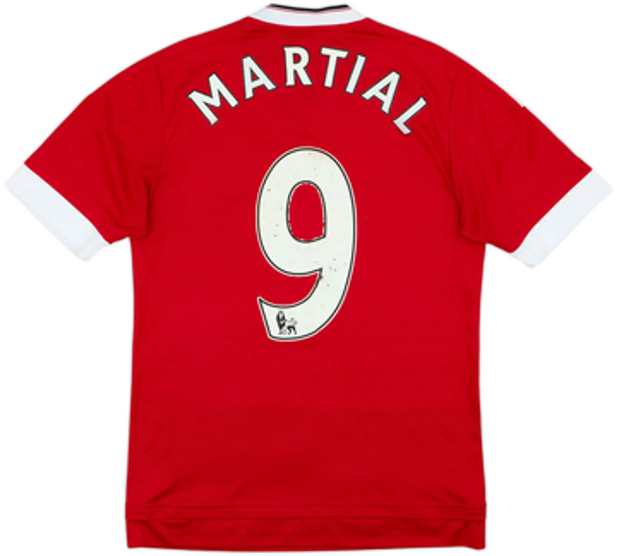 2015-16 Manchester United Home Shirt Martial #9 - 5/10 - (S)