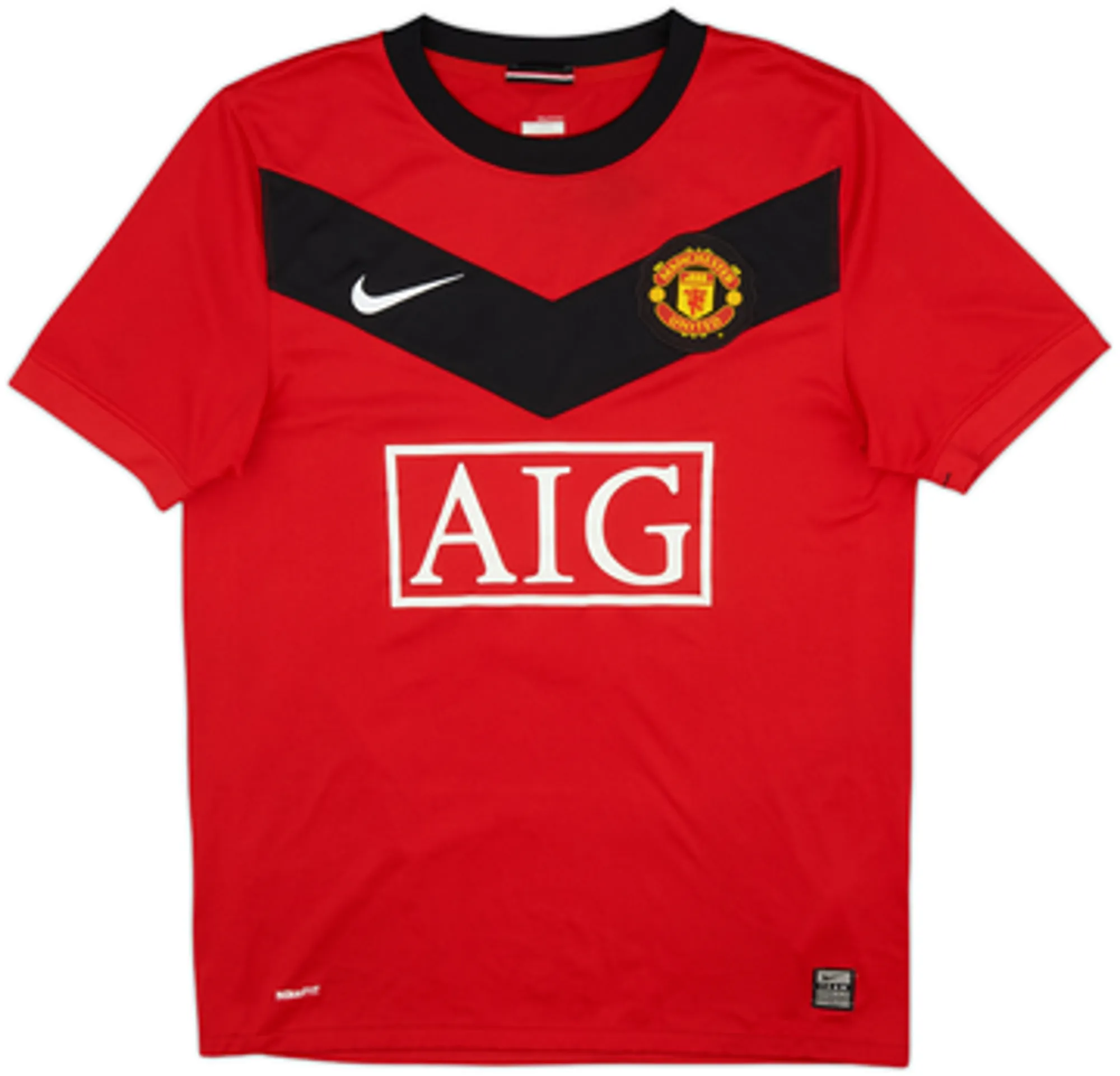 2009-10 Manchester United Home Shirt Berbatov #9 - 7/10 - (S)