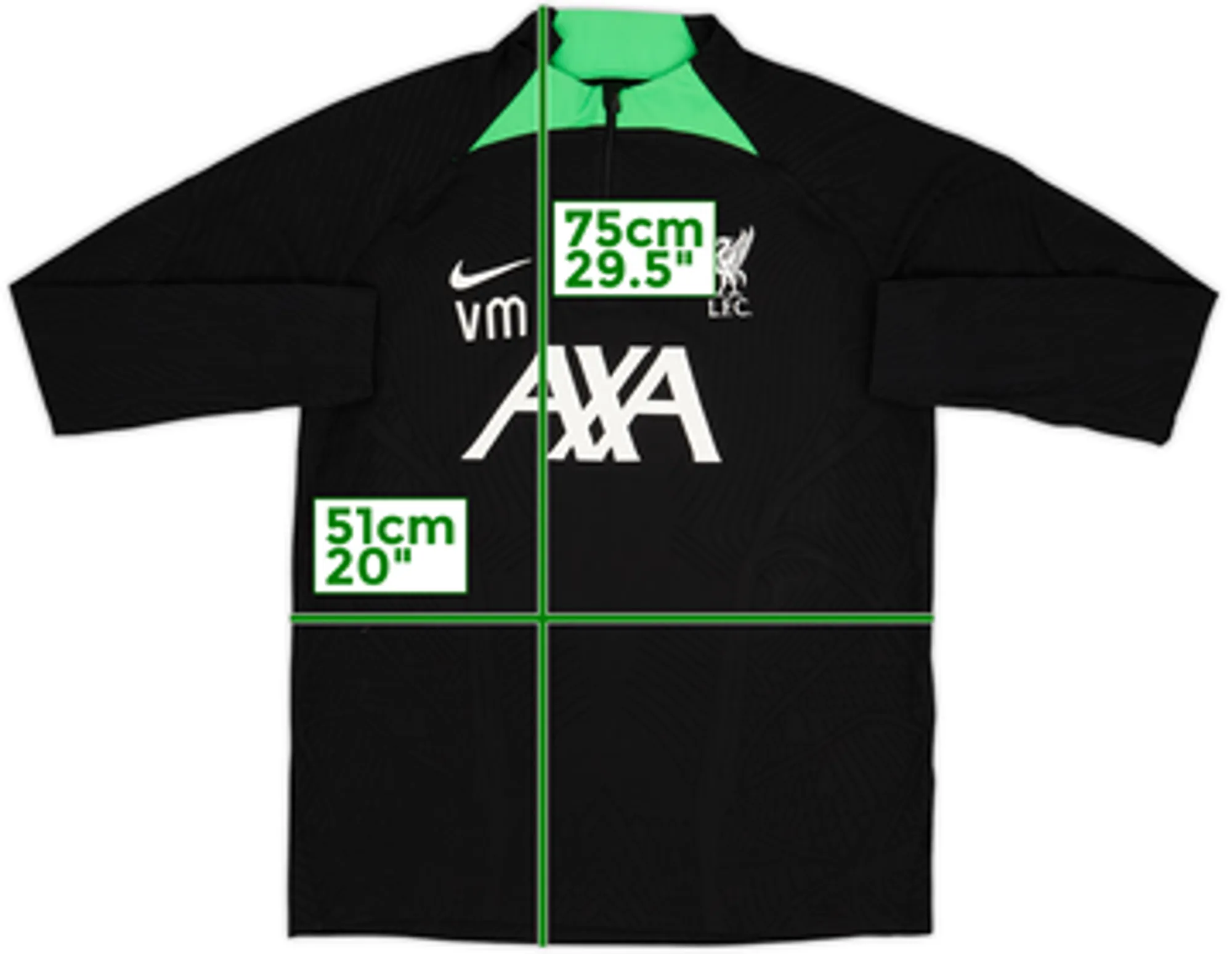 2023-24 Liverpool Staff Issue Nike 1/4 Zip Training Top VM - 6/10 - (L)