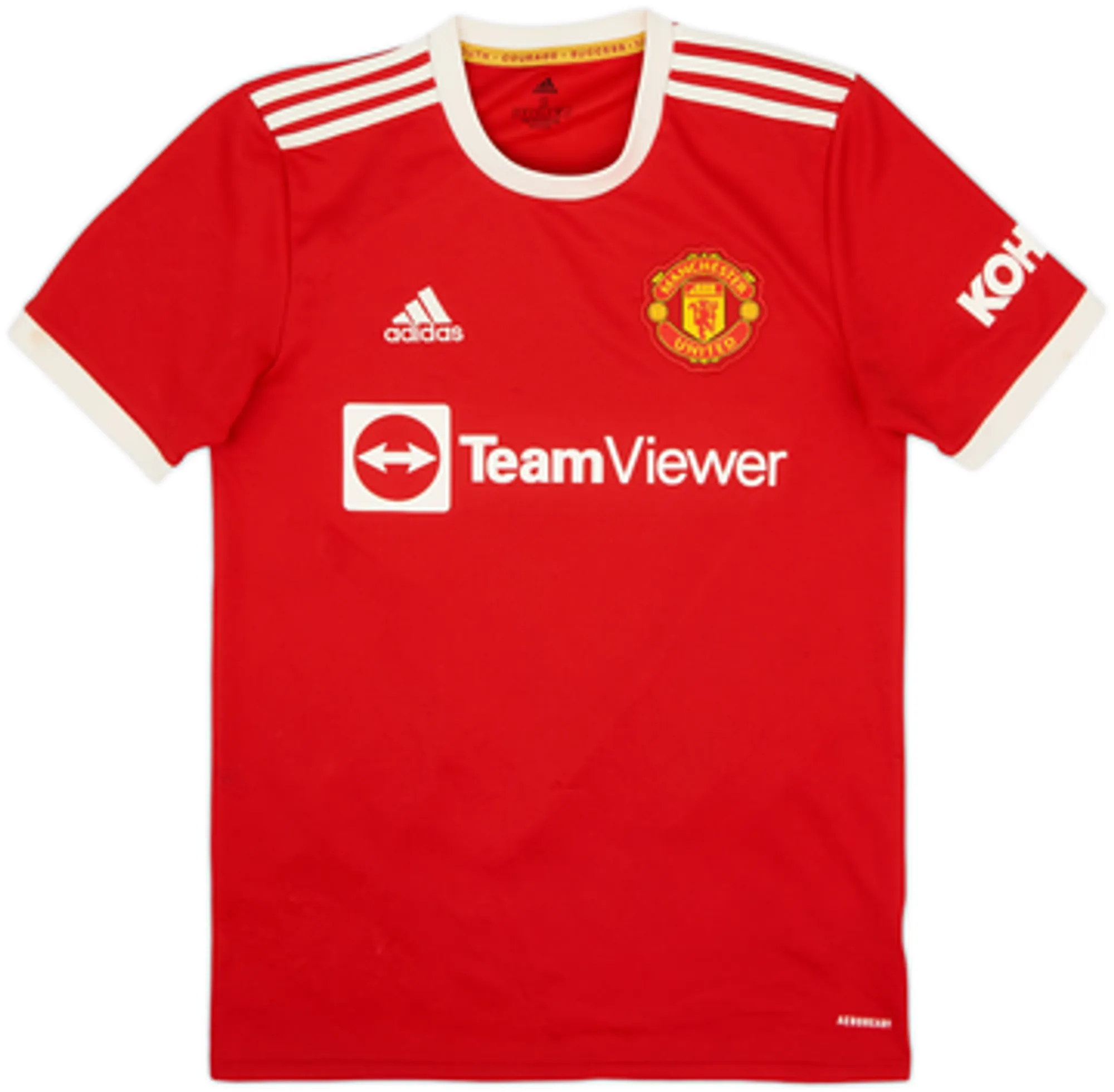 2021-22 Manchester United Home Shirt Pogba #6 - 7/10 - (S)