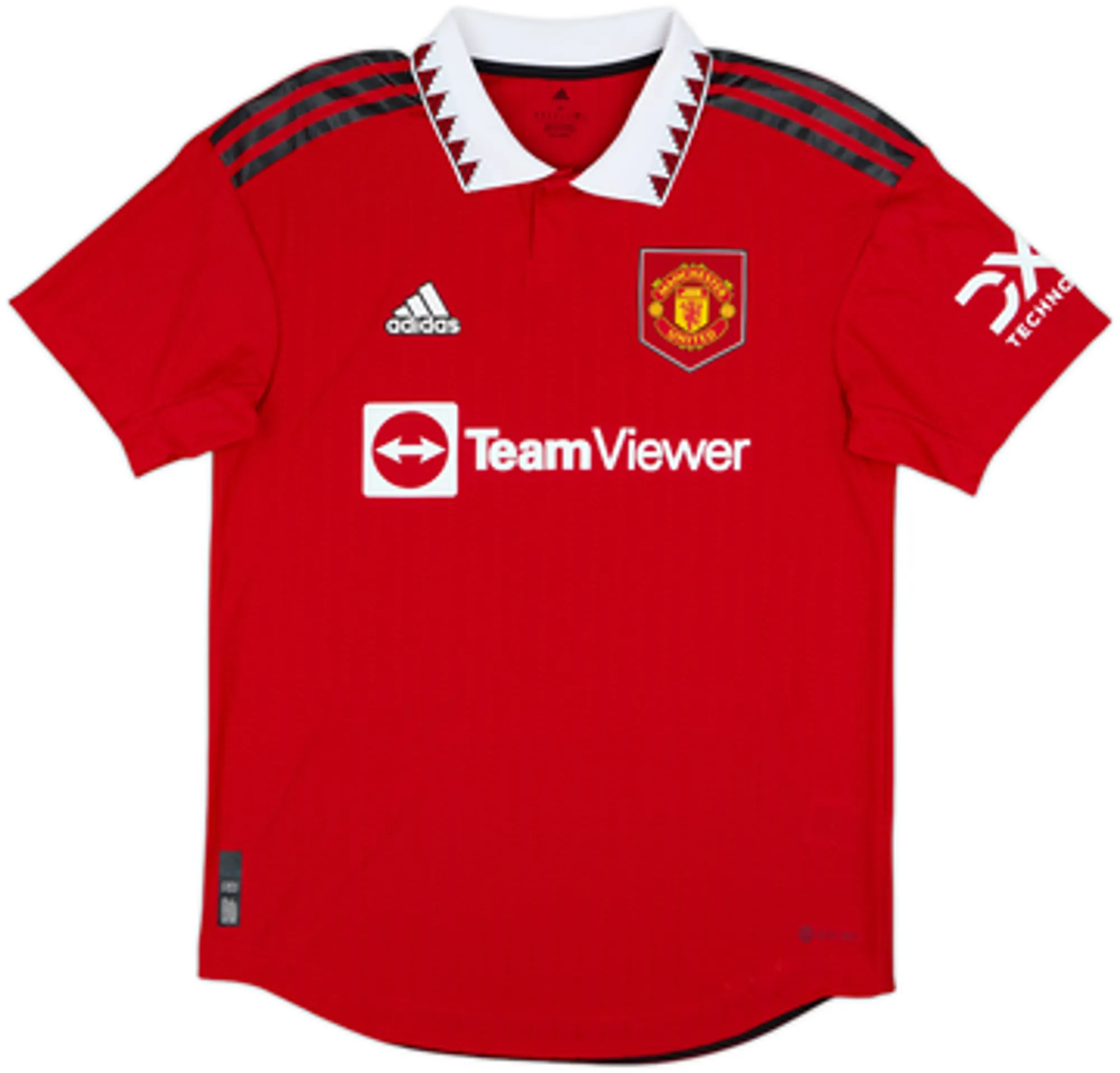 2022-23 Manchester United Authntic Home Shirt Martinez #6 - 8/10 - (M)