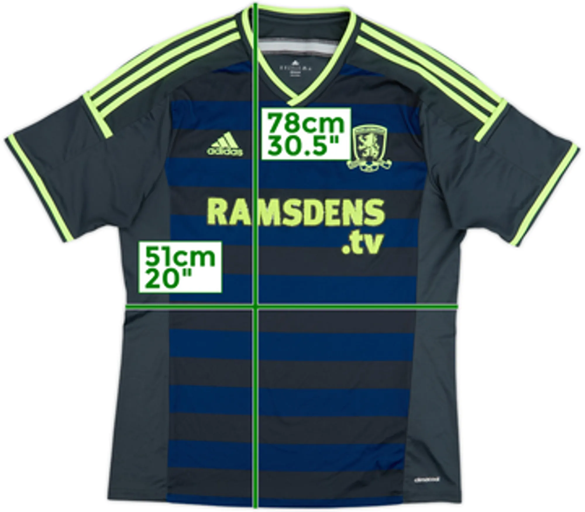 2014-15 Middlesbrough Away Shirt - 5/10 - (XL)