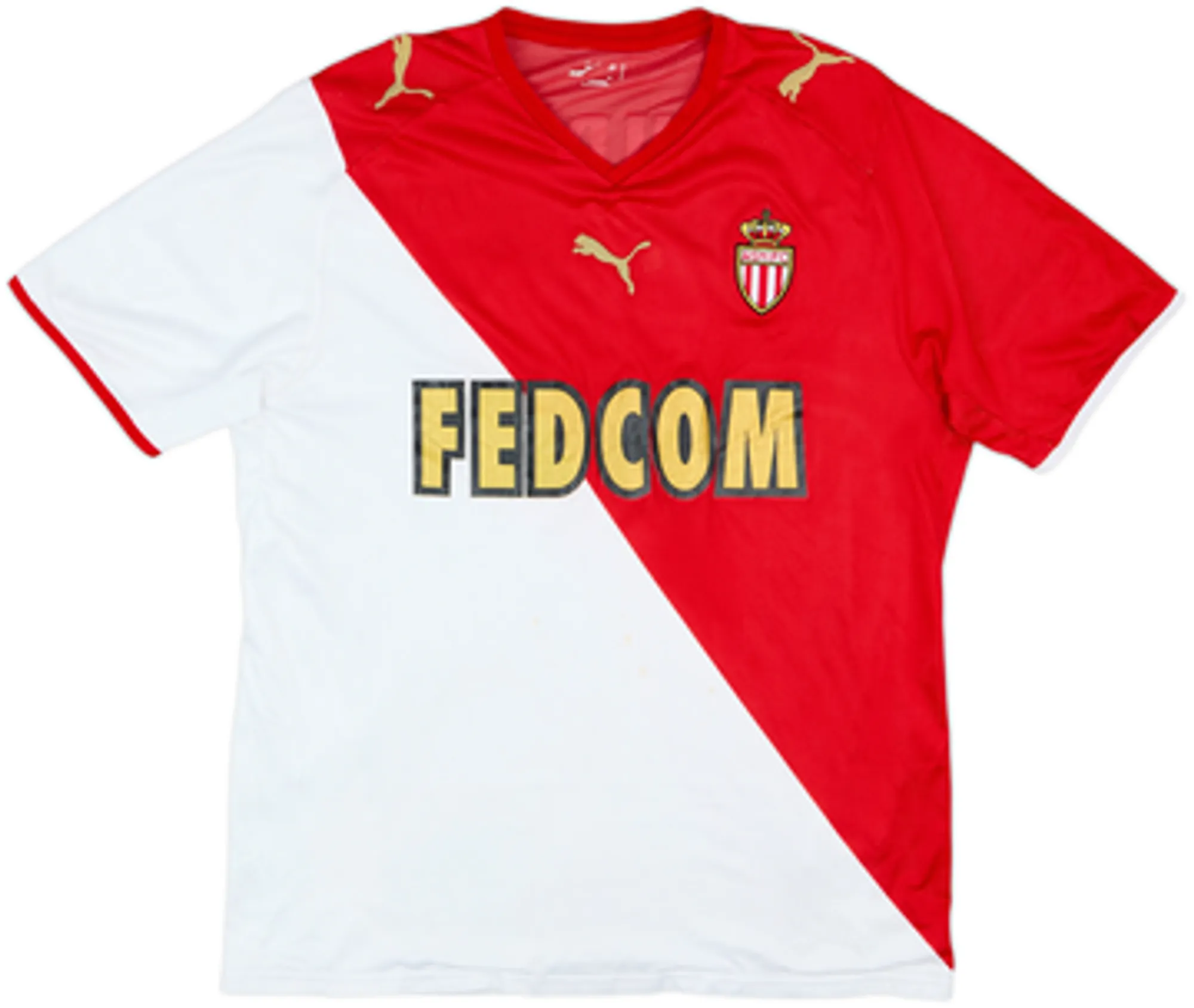 2006-07 Monaco Home Shirt Gildas #10 - 5/10 - (L)