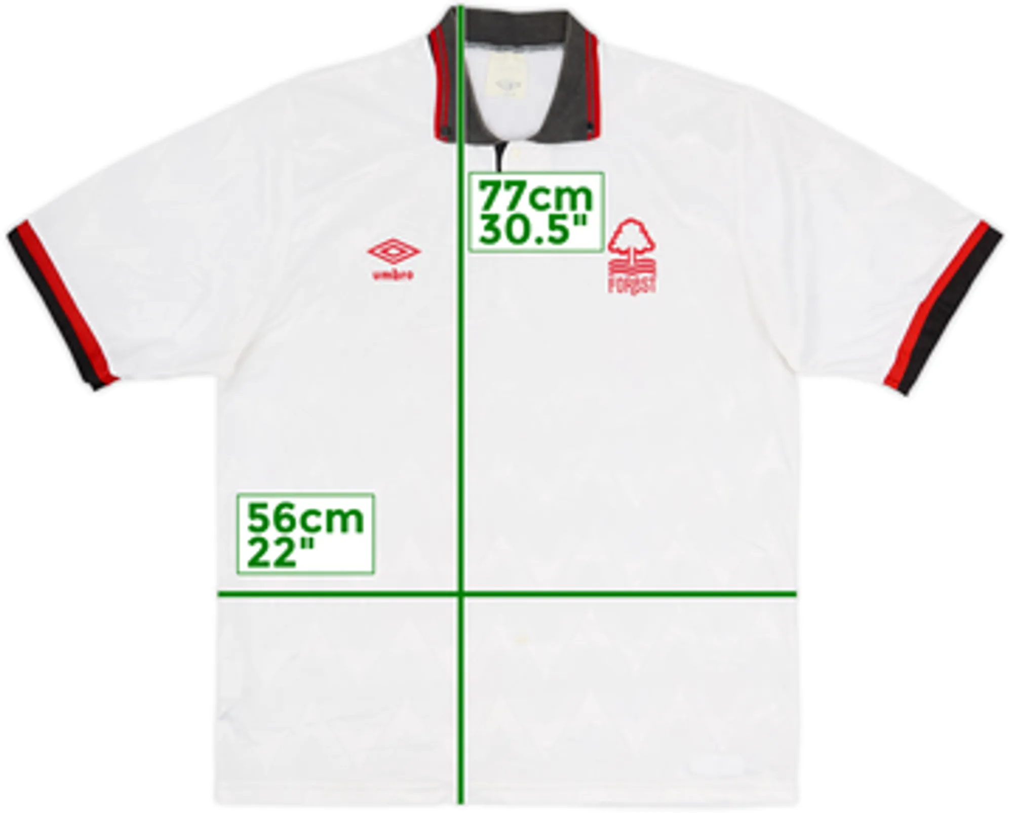 1989-91 Nottingham Forest Away Shirt - 5/10 - (L)